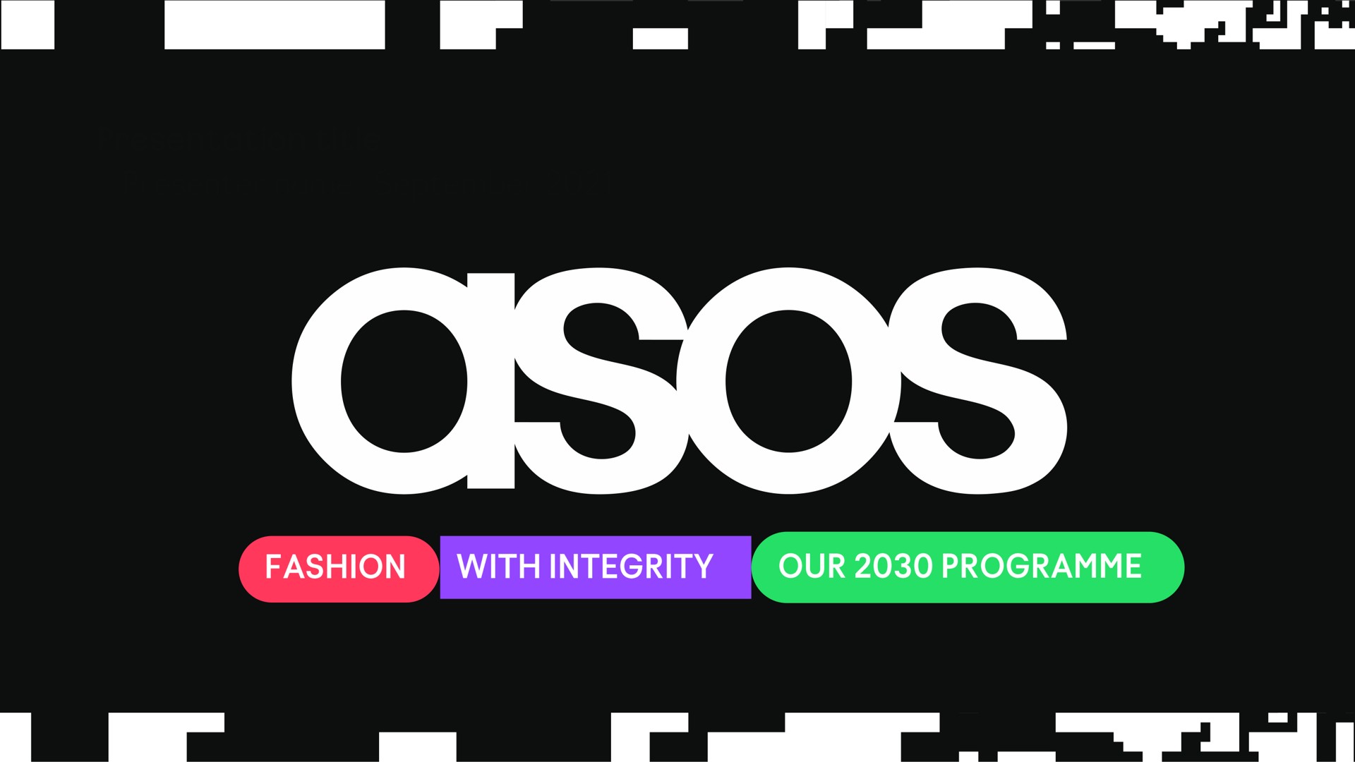 fashion with integrity on a i | Asos