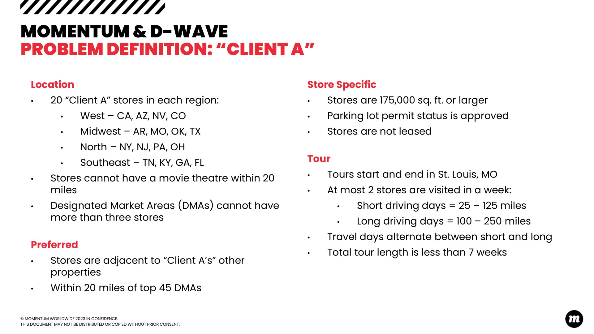 momentum wave problem definition client a wave | D-Wave