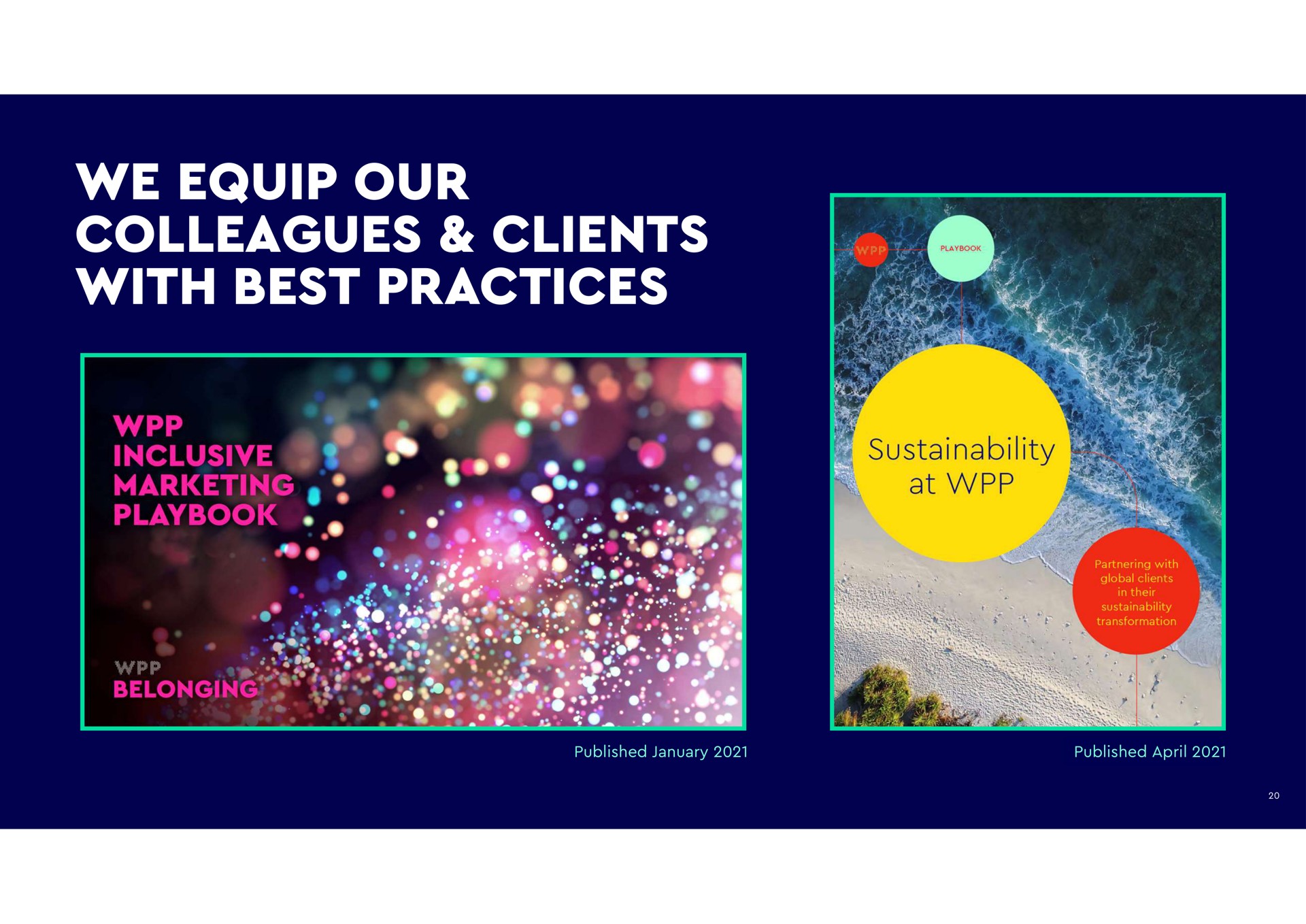 we equip our colleagues clients with best practices transformation at partnering global tam published published | WPP