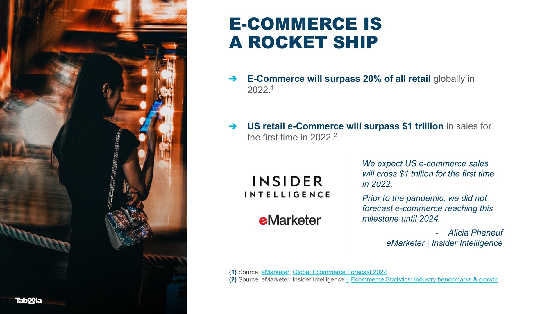 commerce is a rocket ship | Taboola