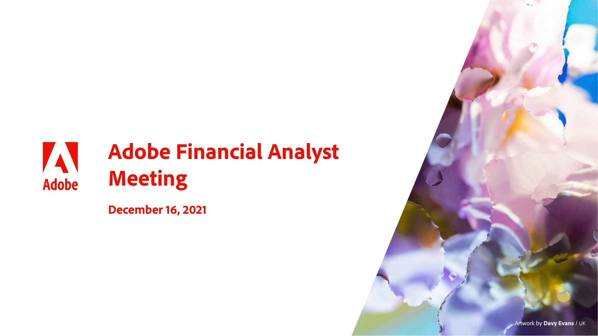 adobe financial analyst meeting | Adobe