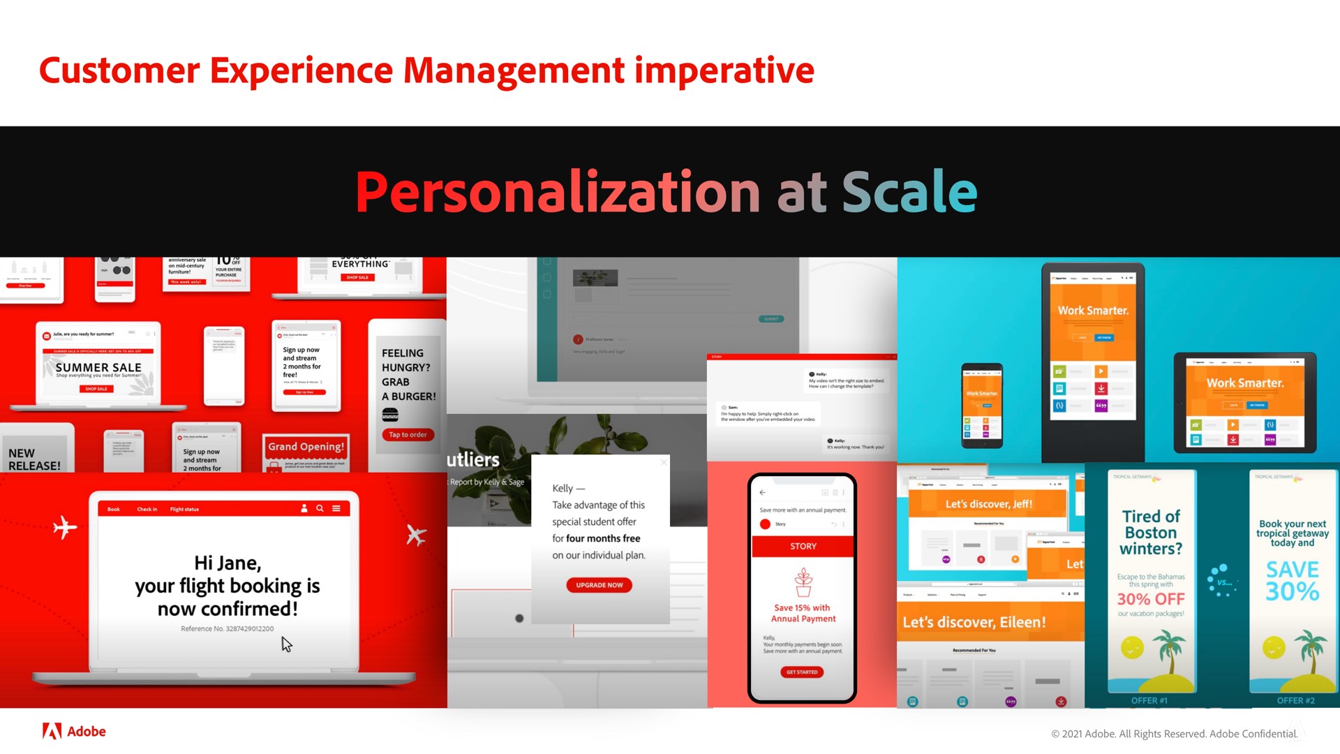 customer experience management imperative at scale | Adobe