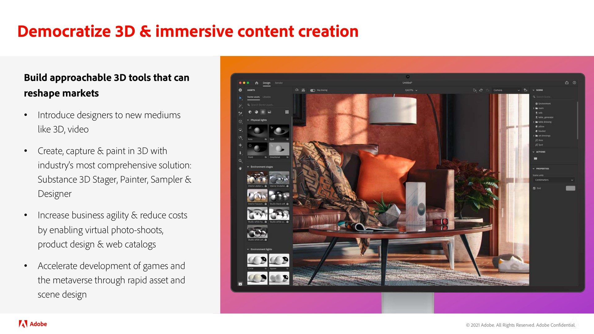 democratize immersive content creation | Adobe