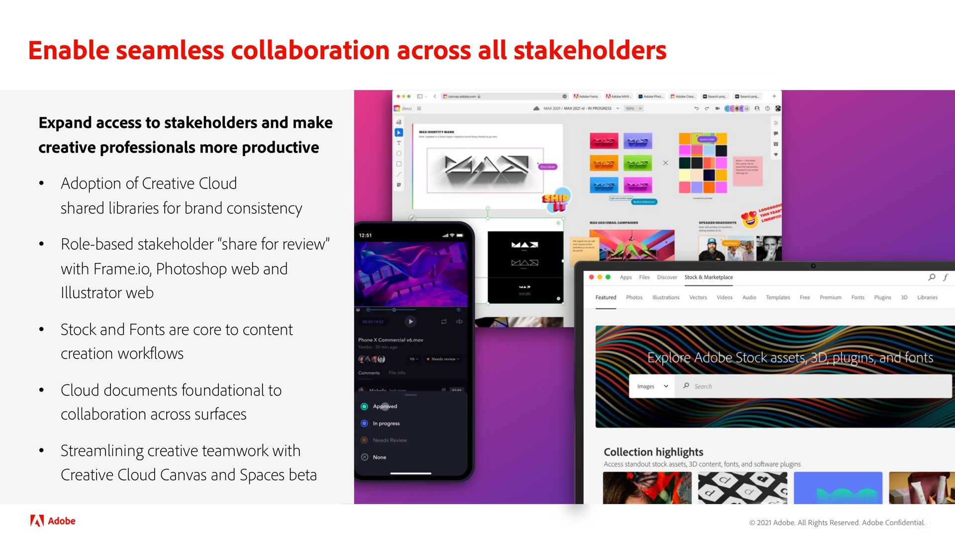 enable seamless collaboration across all stakeholders | Adobe