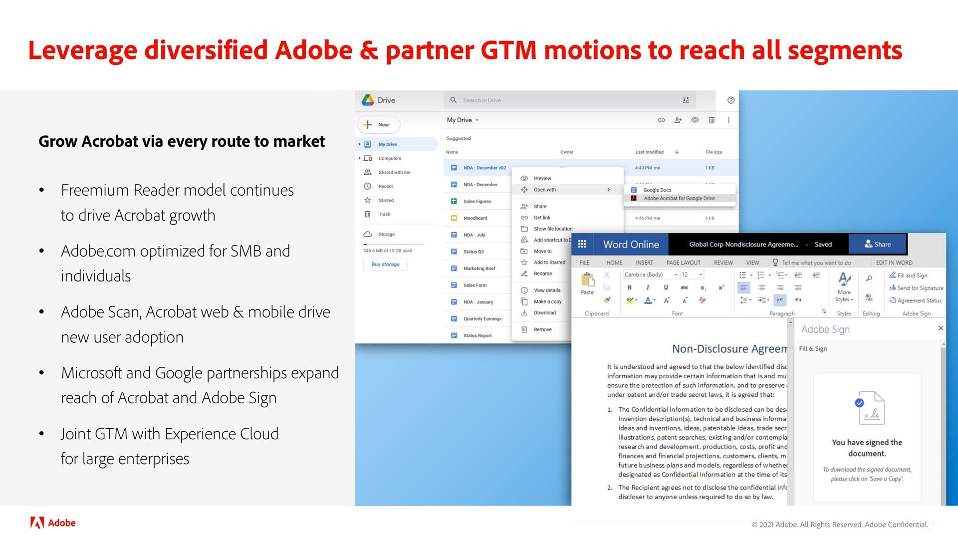 leverage diversified adobe partner motions to reach all segments | Adobe