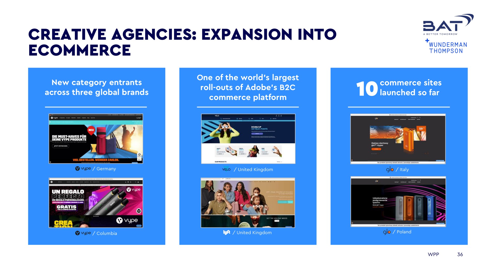 creative agencies expansion into | WPP