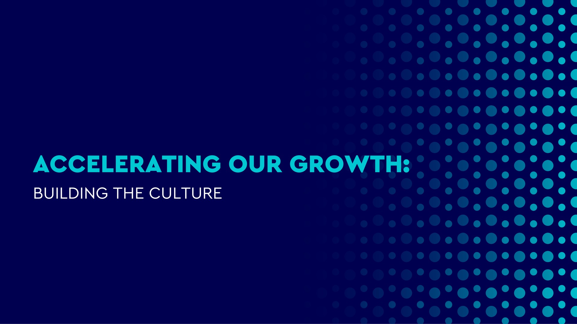 accelerating our growth | WPP