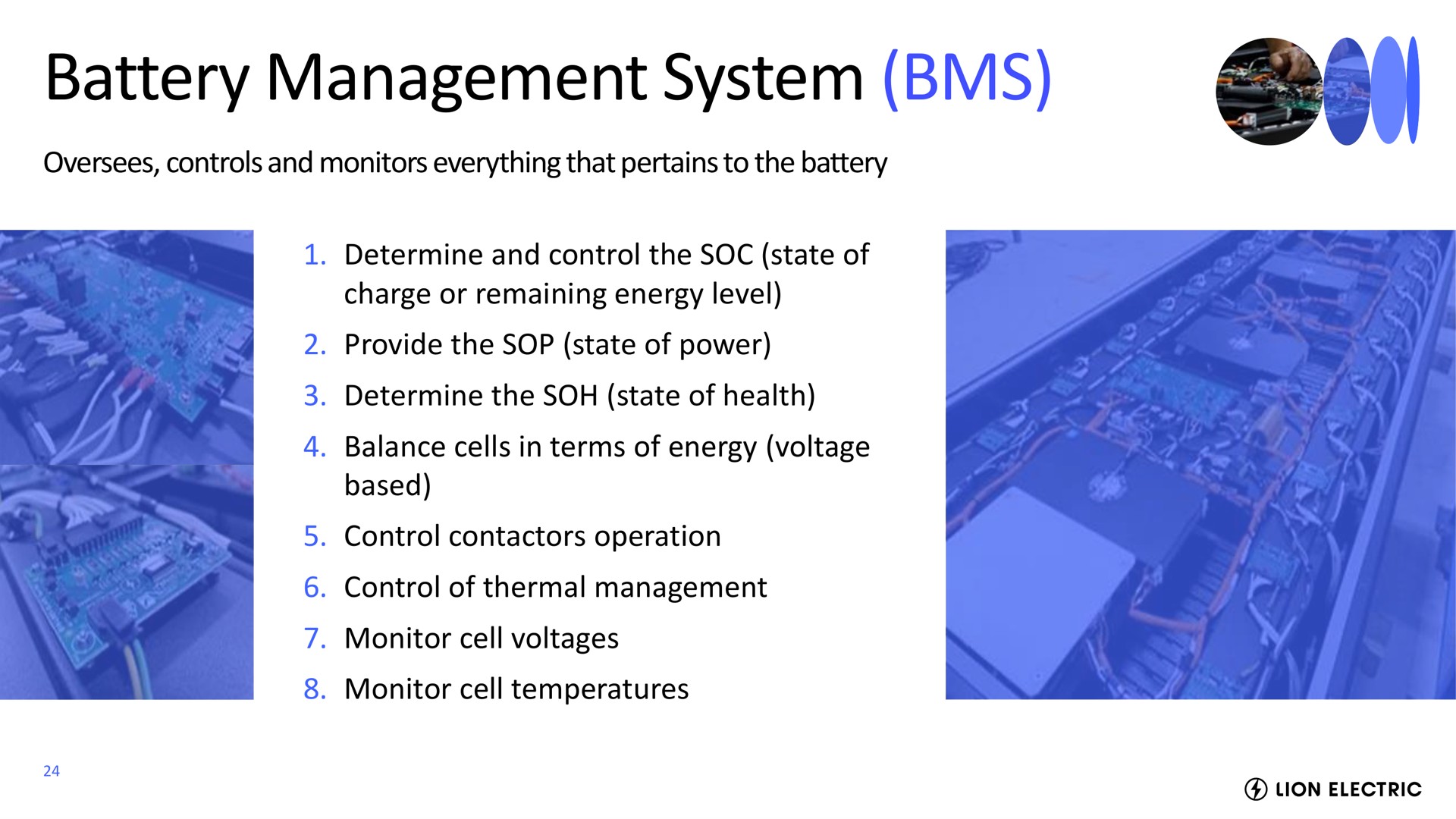 battery management system | Lion Electric