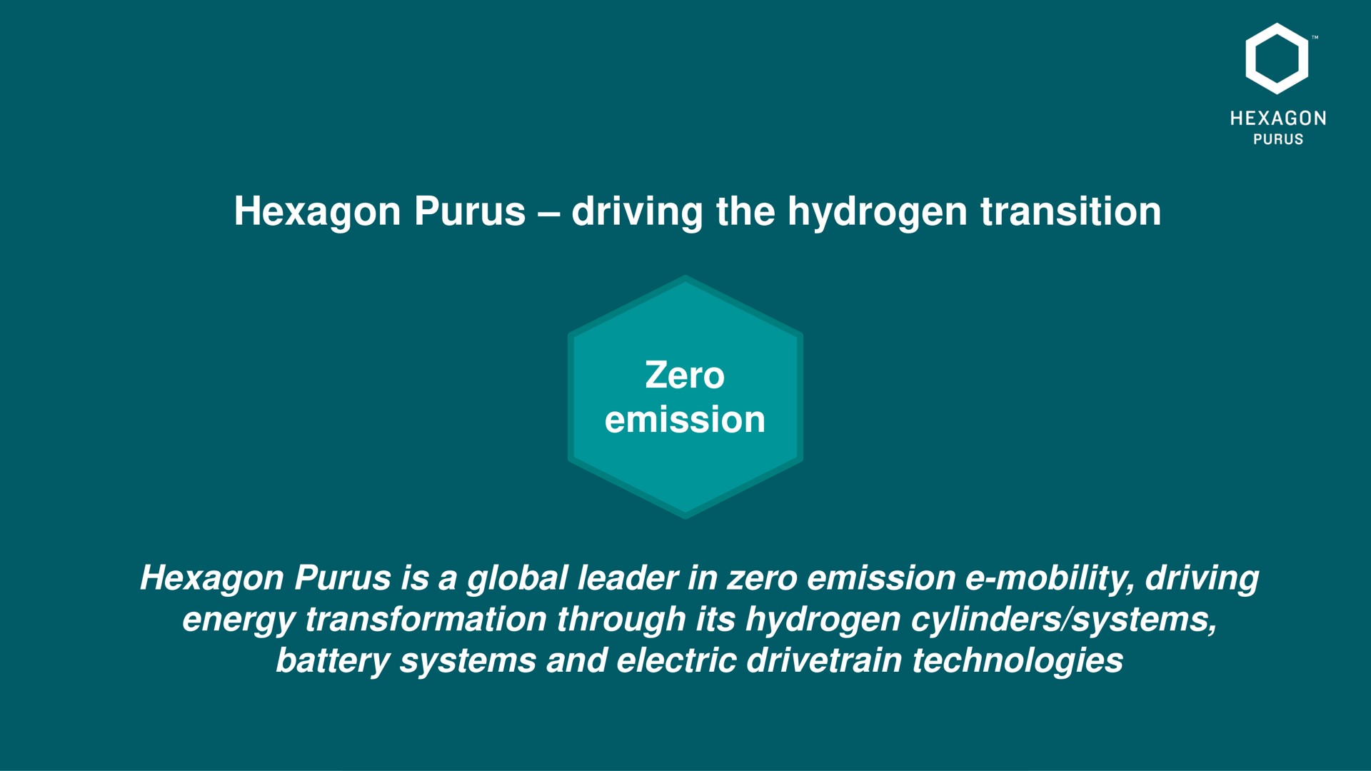 hexagon driving the hydrogen transition zero emission hexagon is a global leader in zero emission mobility driving energy transformation through its hydrogen cylinders systems battery systems and electric technologies | Hexagon Purus