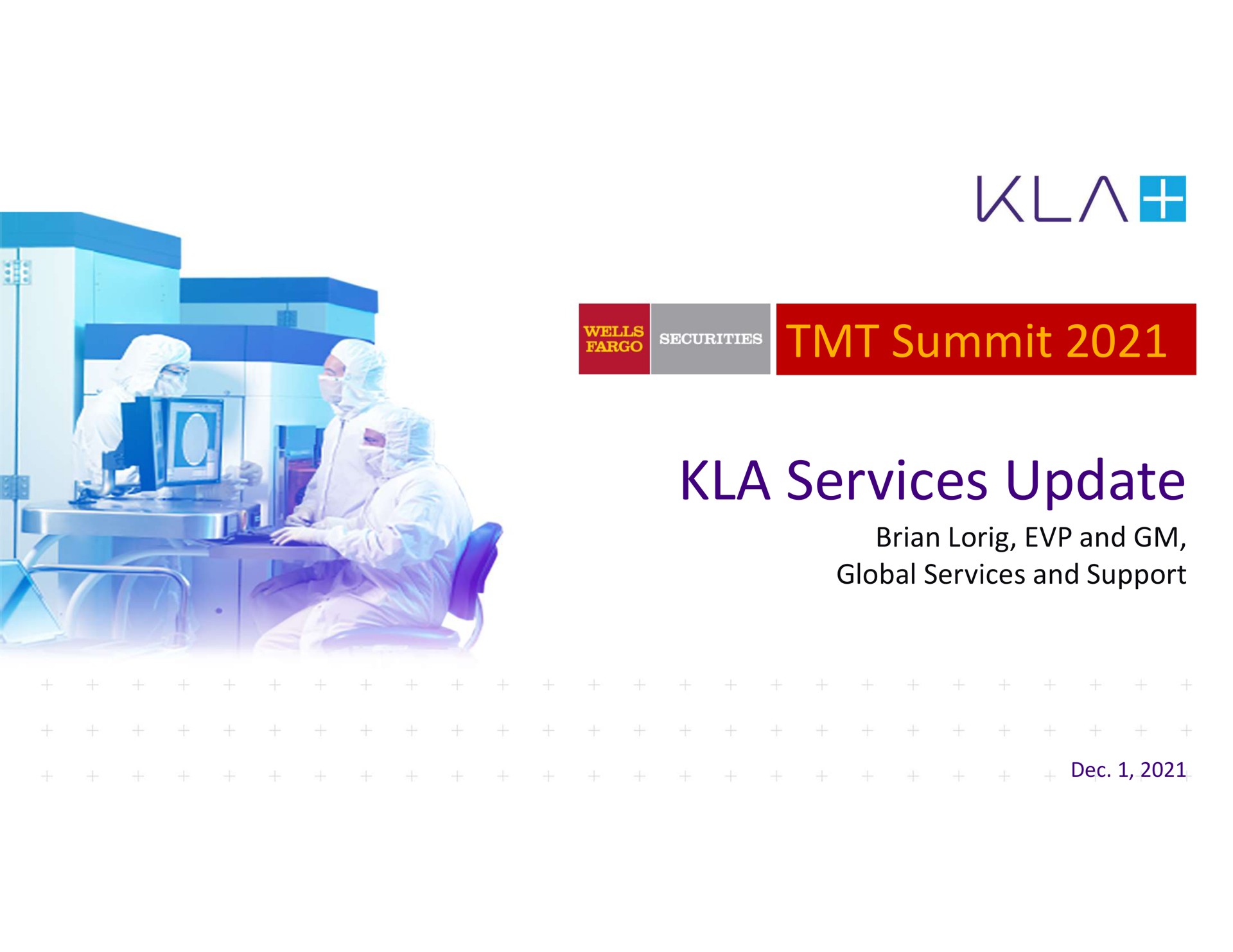 summit services update | KLA