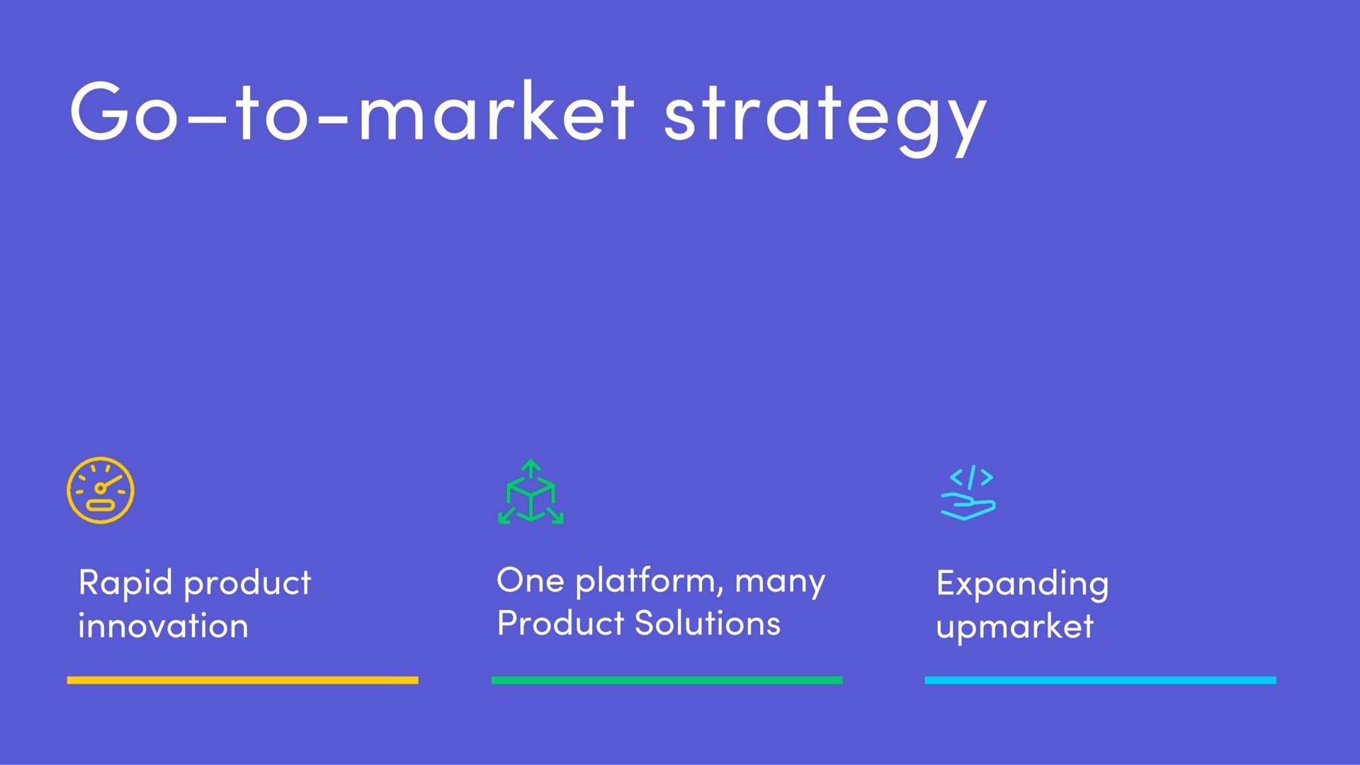go to market strategy rapid product innovation one platform many product solutions expanding | monday.com