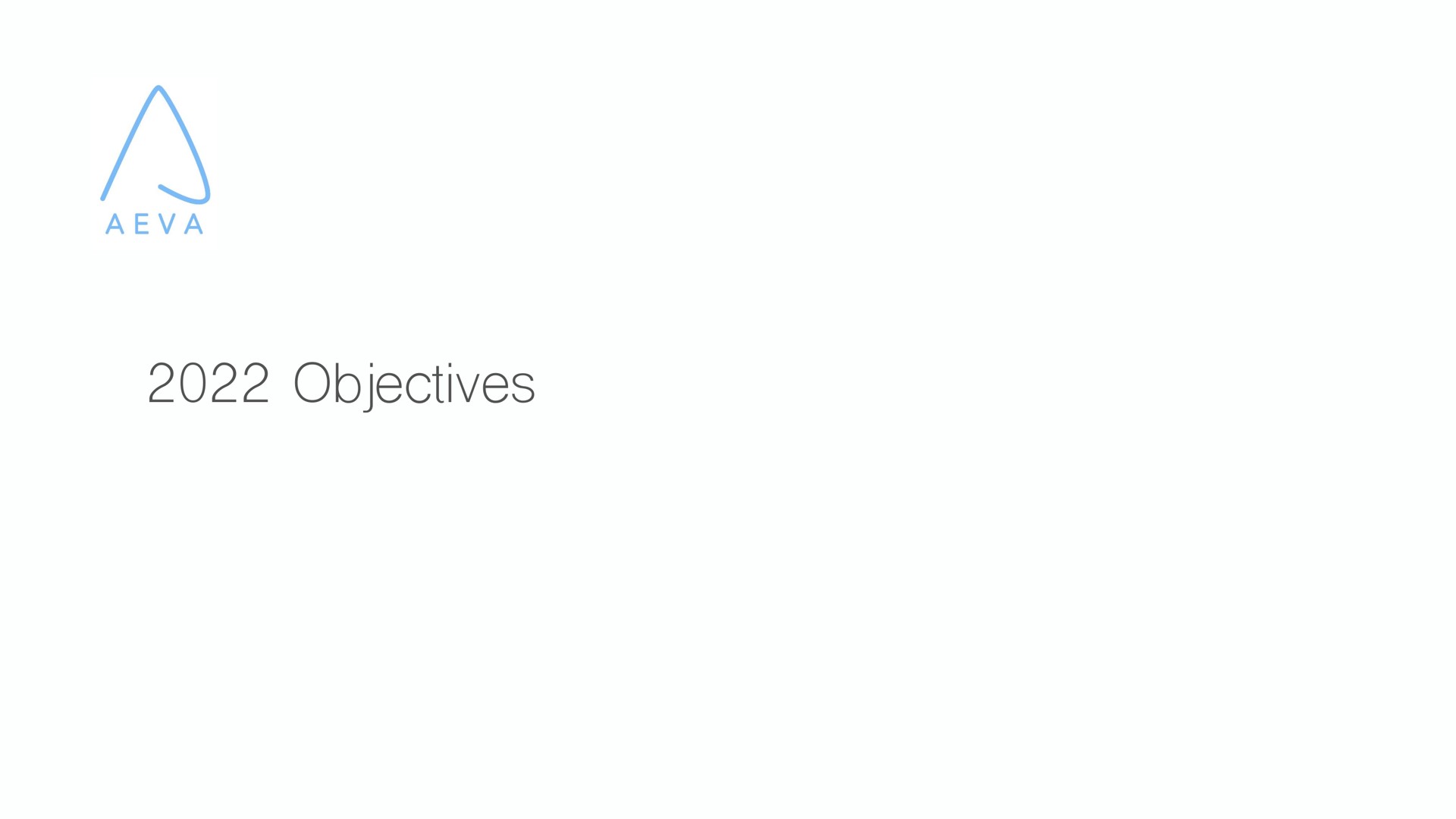 objectives | Aeva