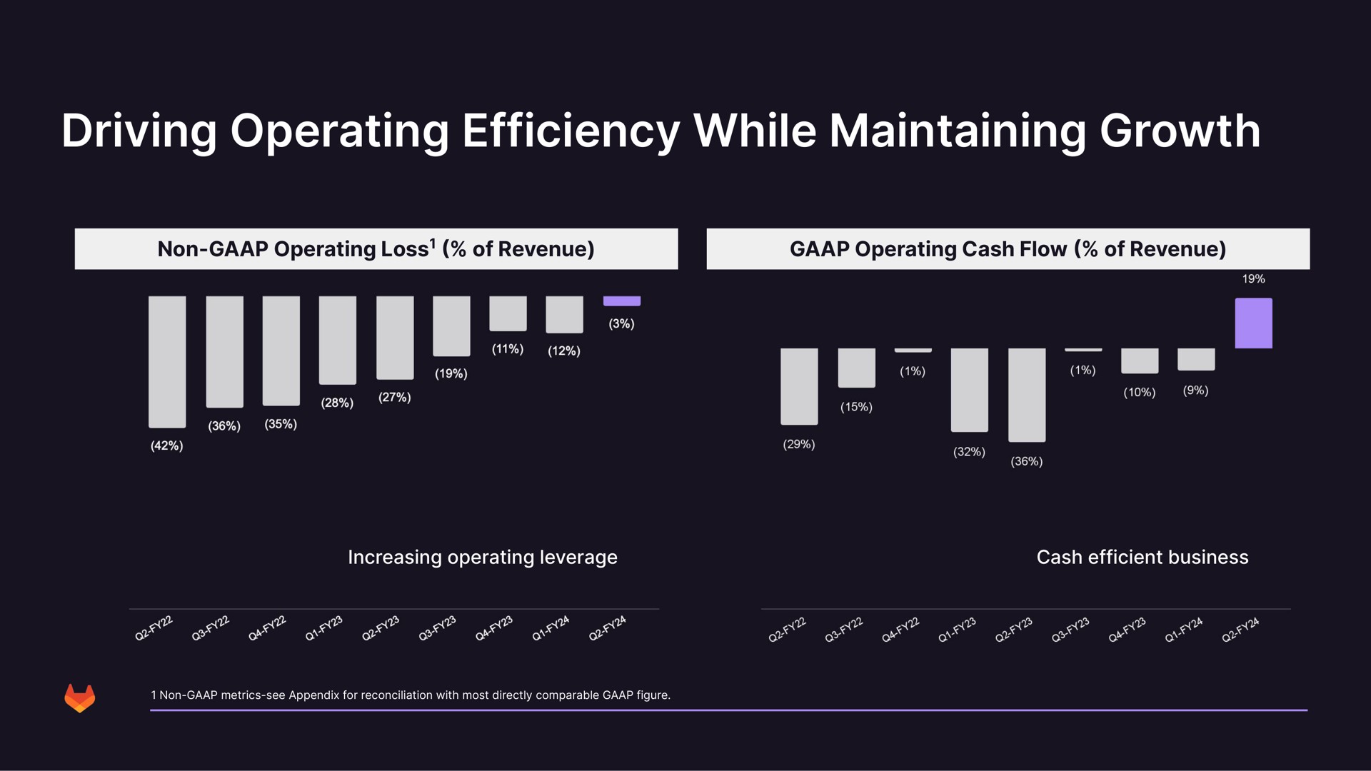 driving operating efficiency while maintaining growth | GitLab