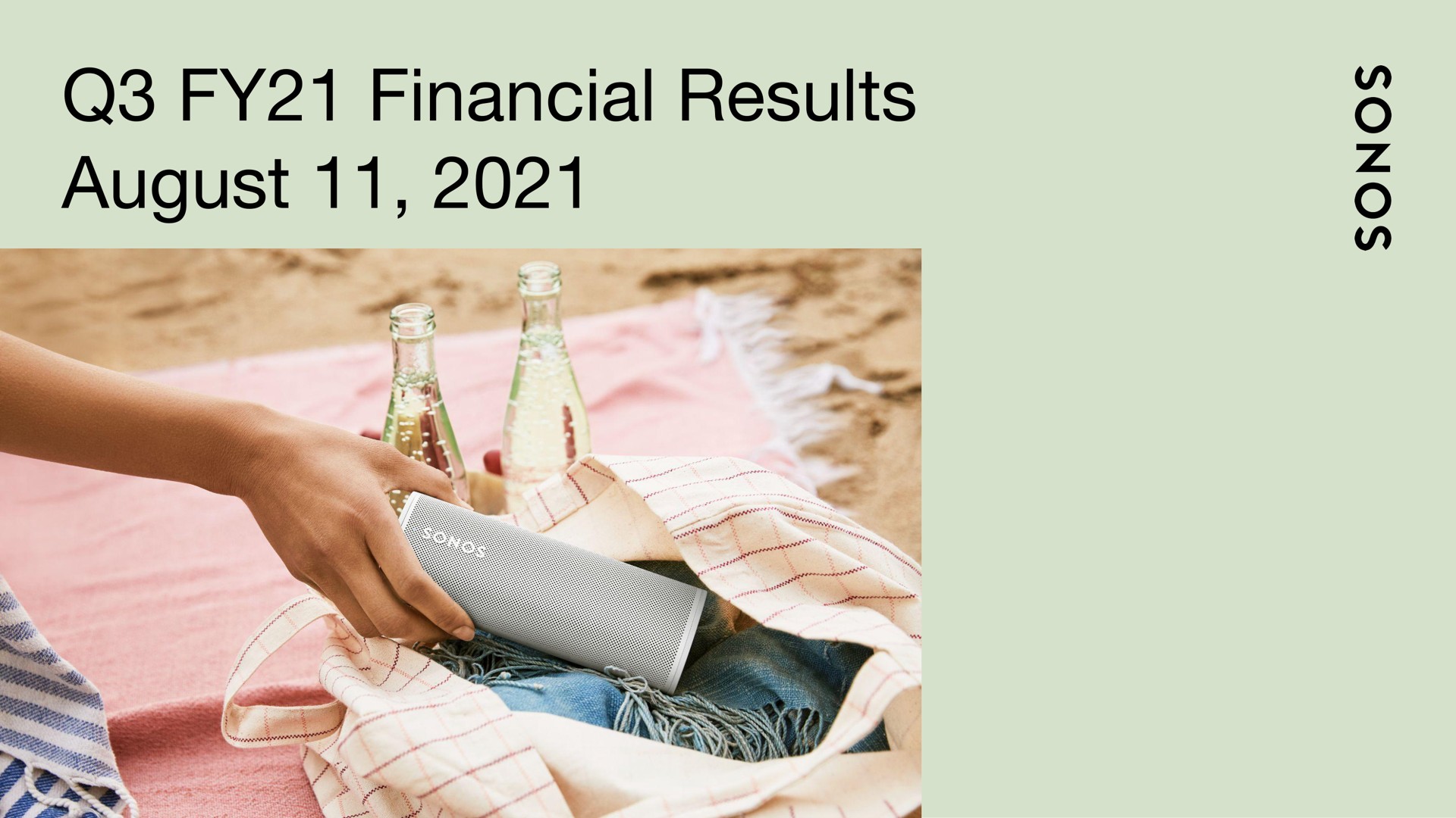 financial results august i | Sonos