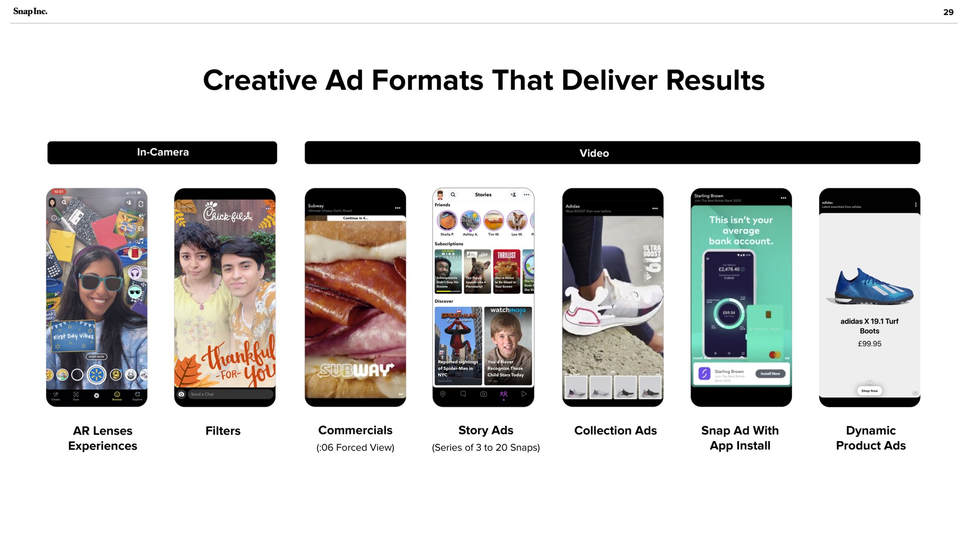 creative formats that deliver results tree | Snap Inc