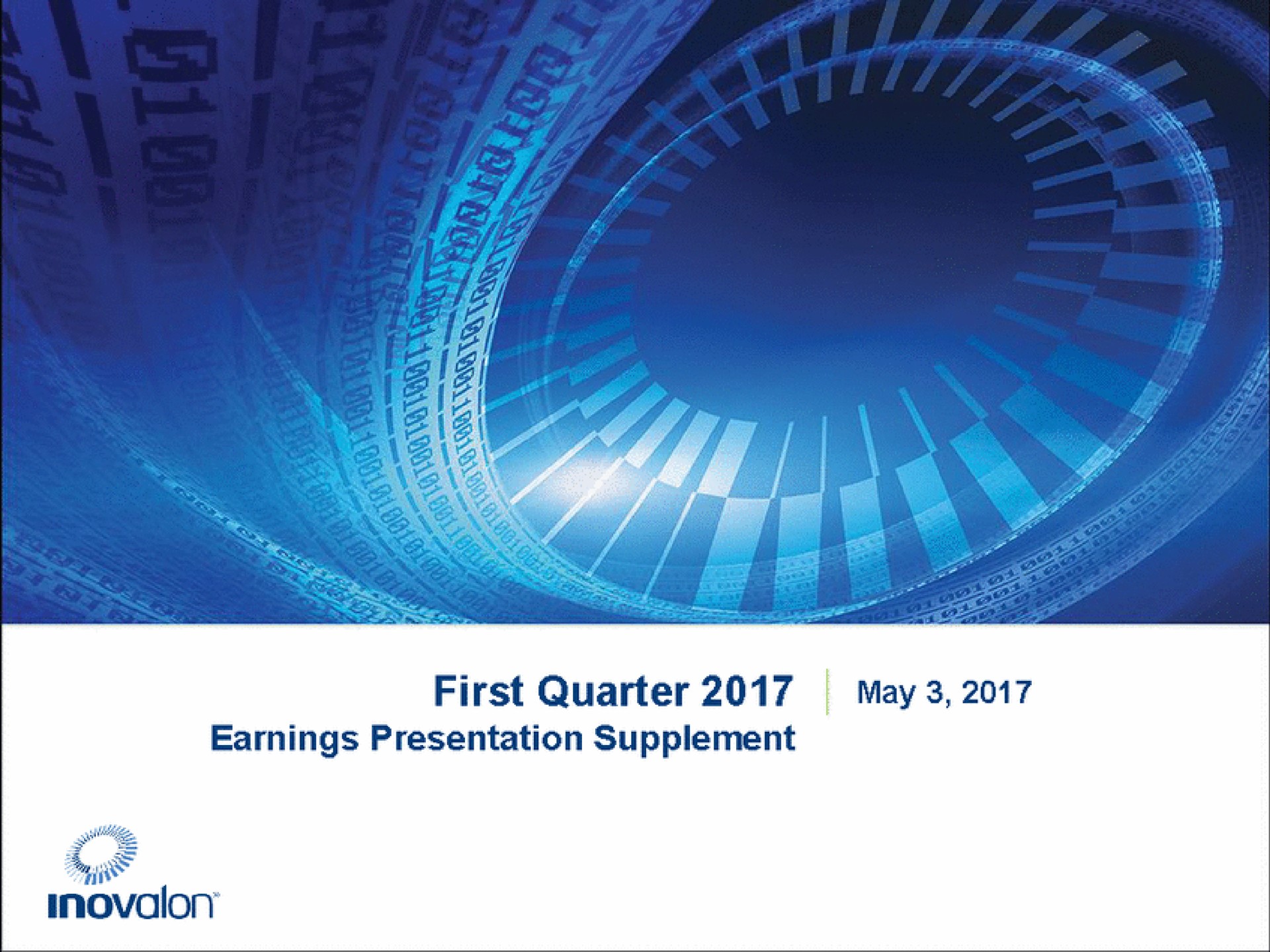 earnings presentation supplement first quarter may | Inovalon