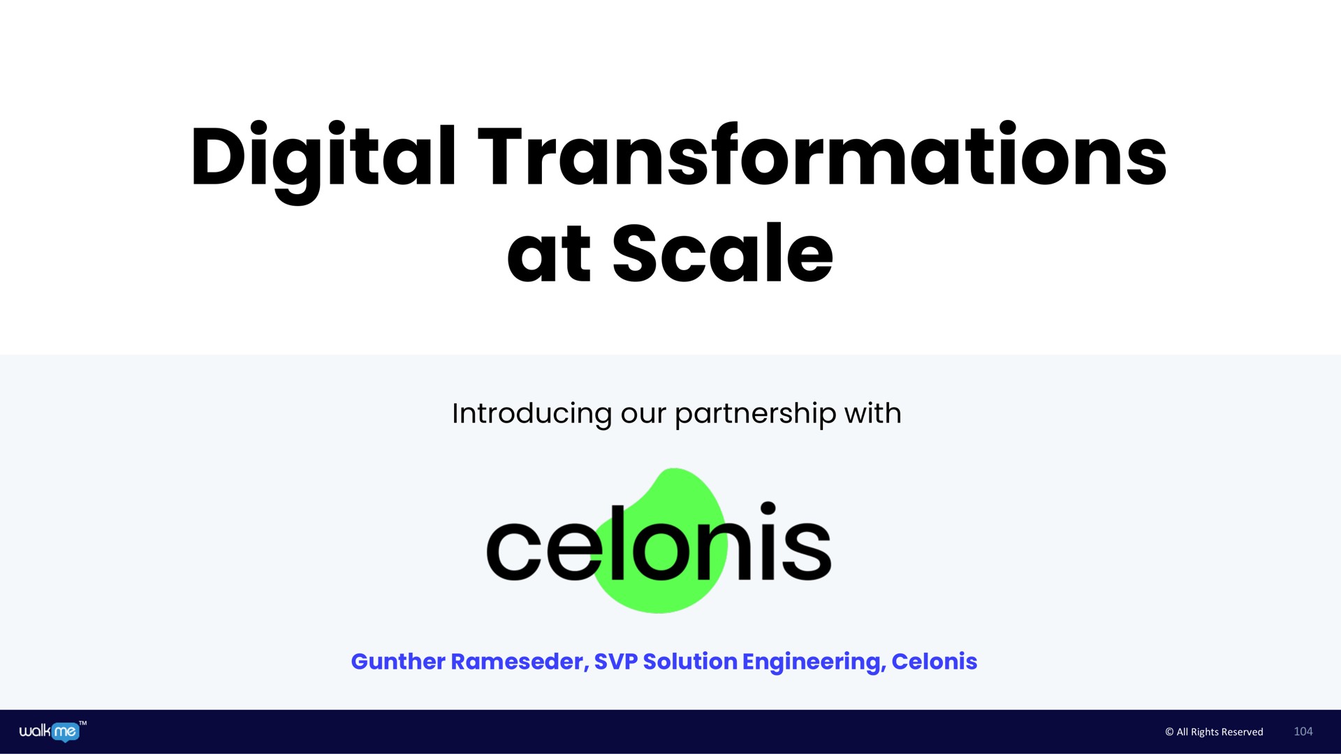 digital transformations at scale | Walkme