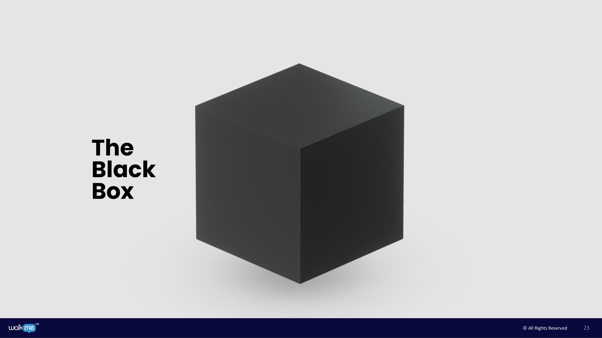 the black box | Walkme