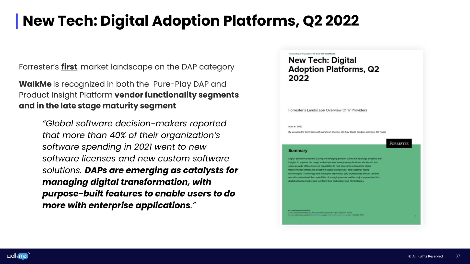 new tech digital adoption platforms i | Walkme