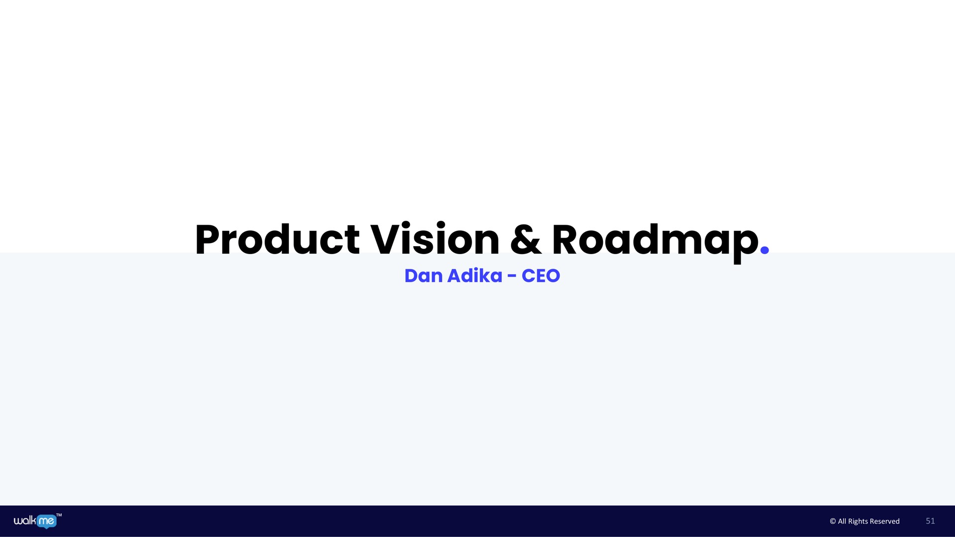 product vision | Walkme