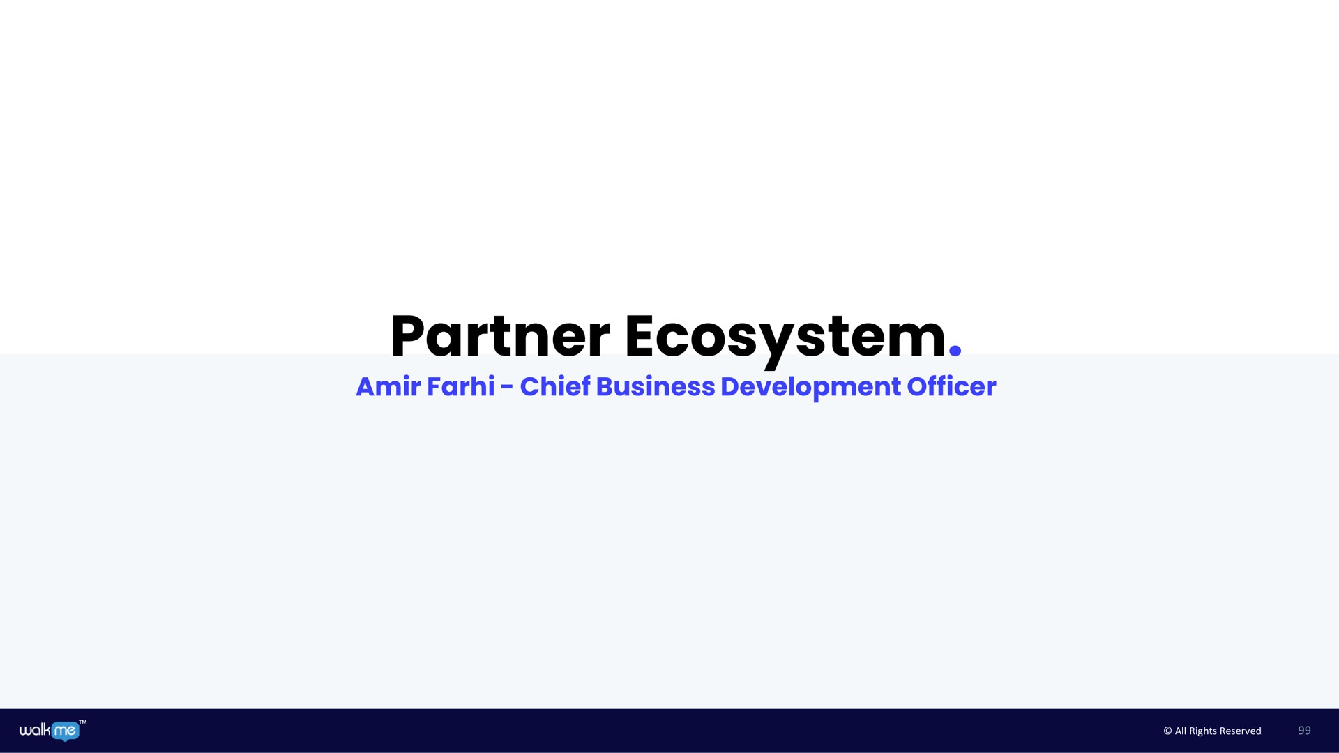 partner ecosystem | Walkme