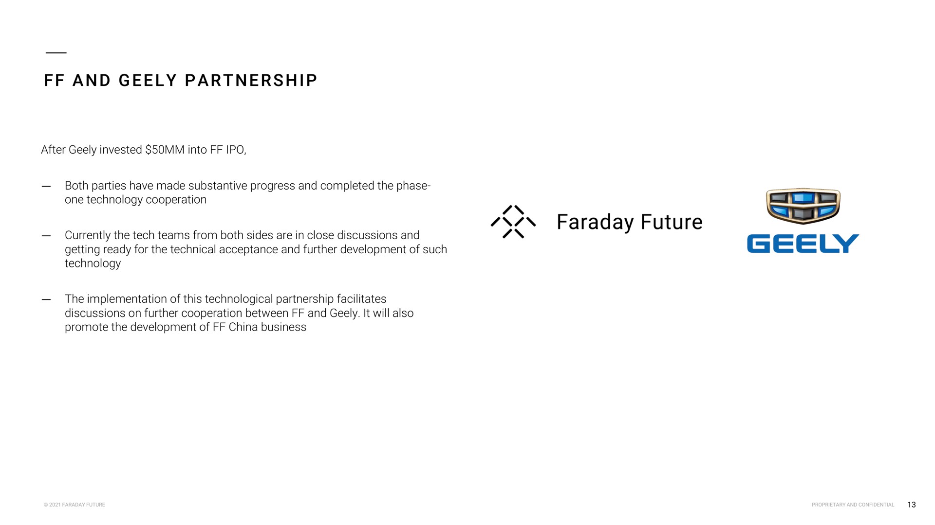 a a i and partnership faraday future | Faraday Future