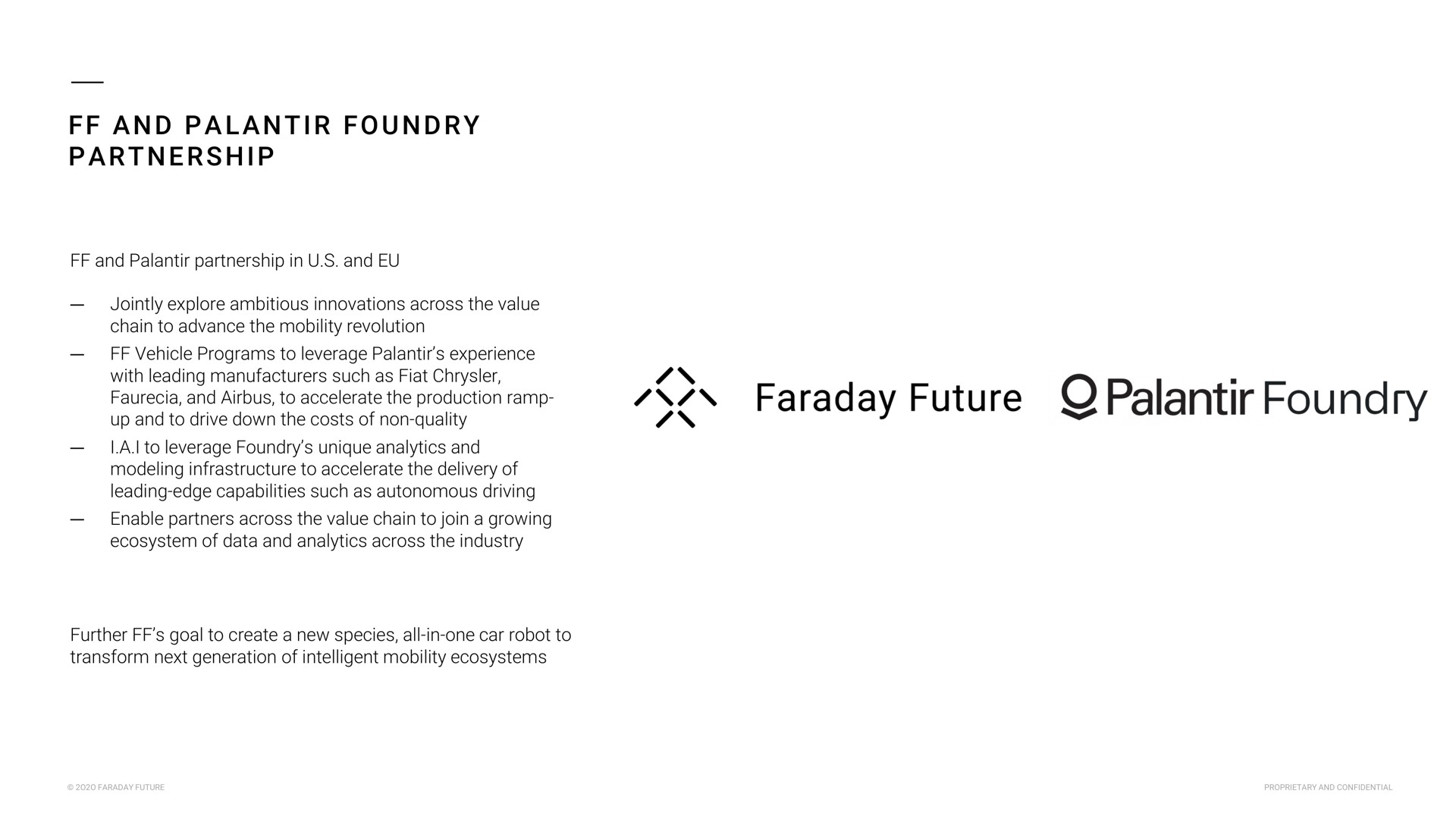 a a a i a i and foundry partnership faraday future foundry | Faraday Future