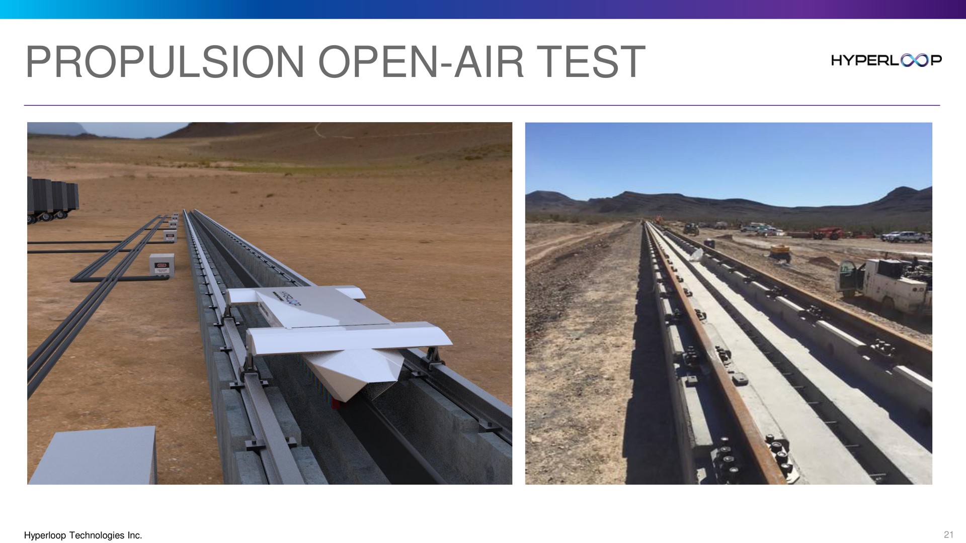 propulsion open air test | Hyperloop One