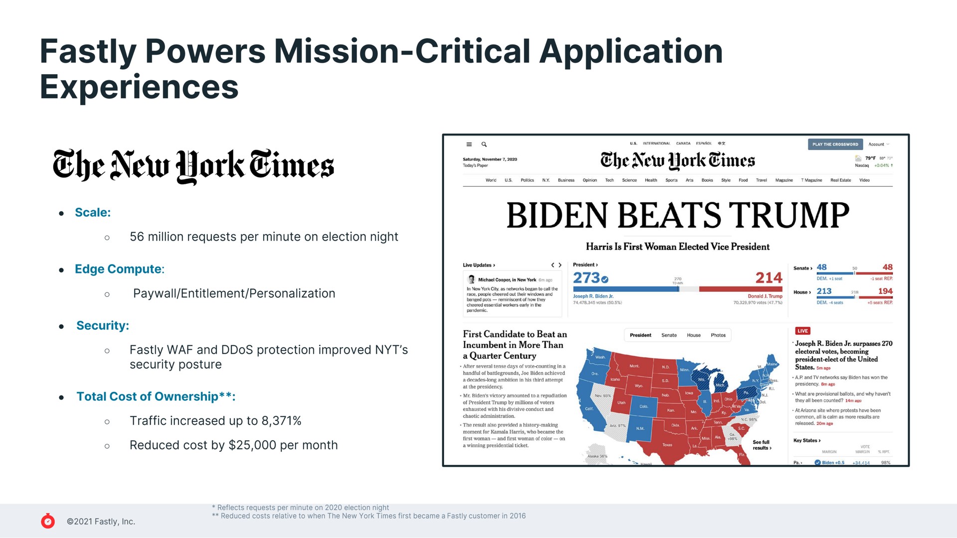 powers mission critical application experiences new beats trump | Fastly