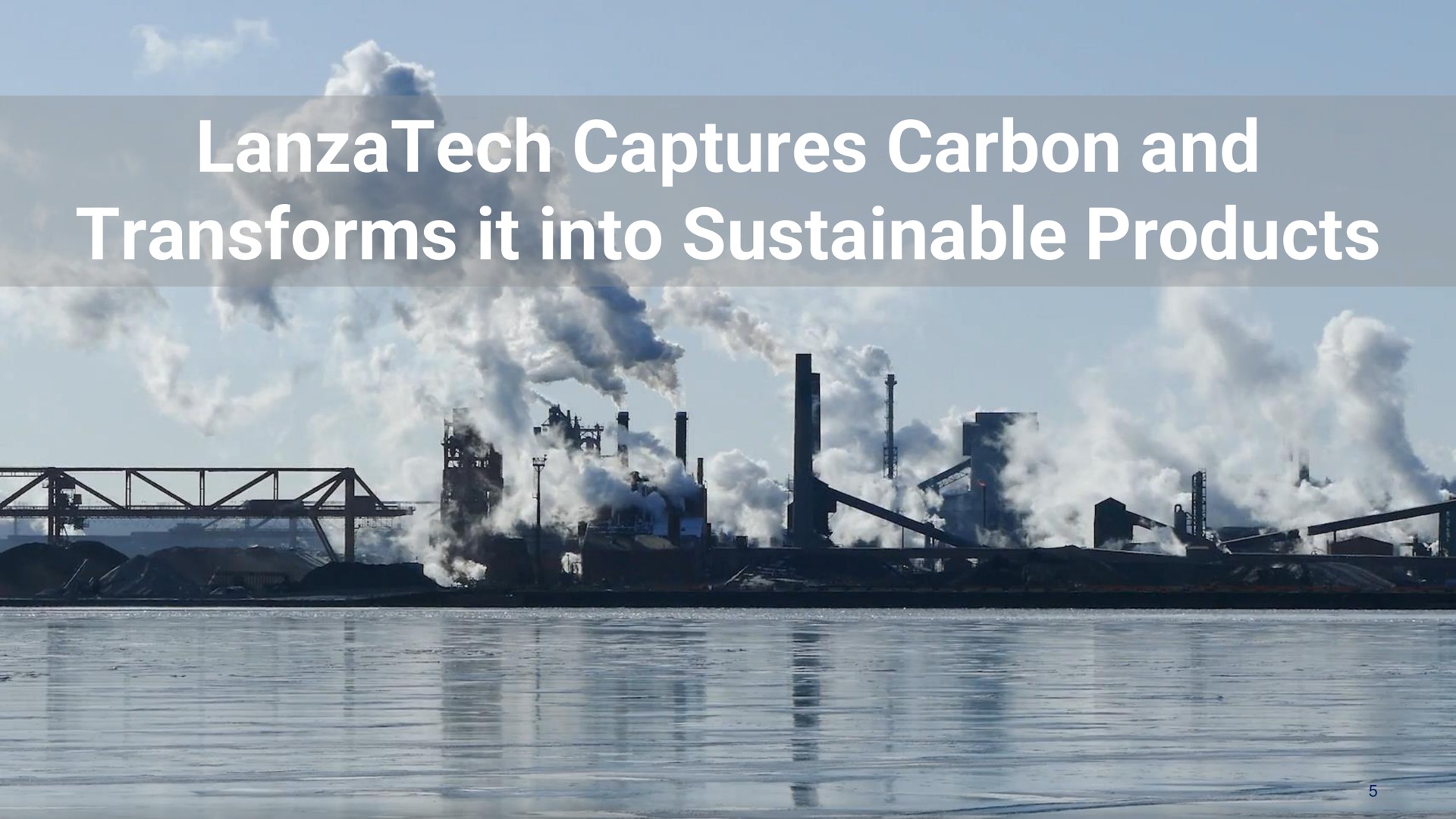 captures carbon and transforms it into sustainable products | LanzaTech