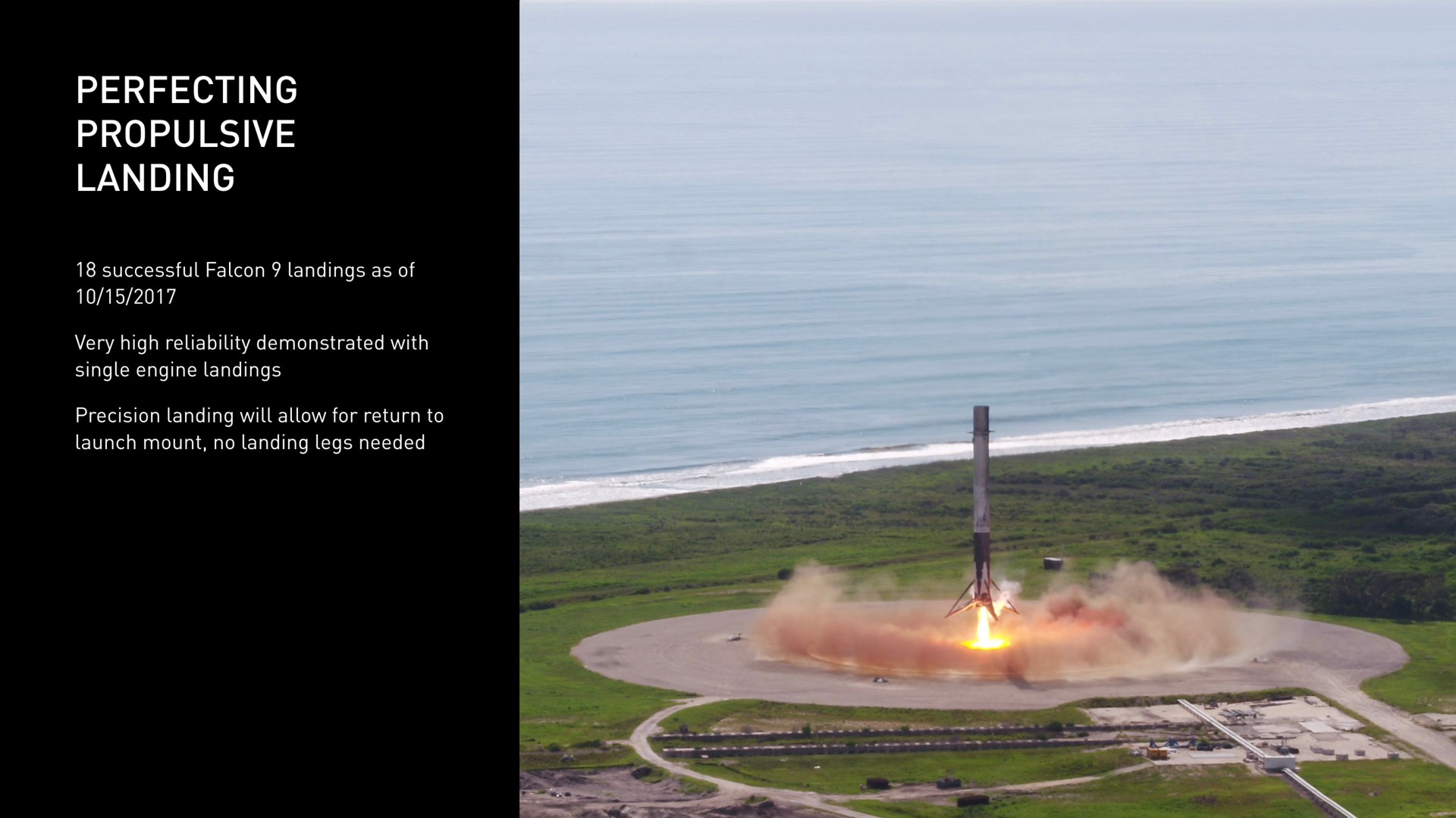 perfecting propulsive landing | SpaceX