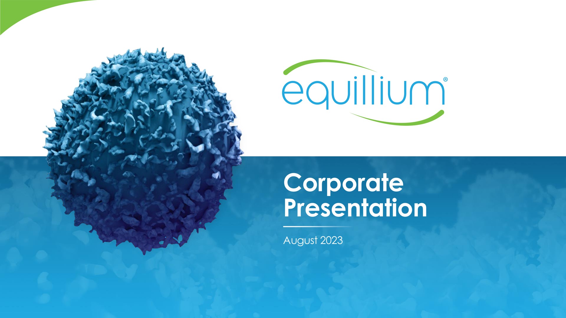 corporate presentation | Equillium
