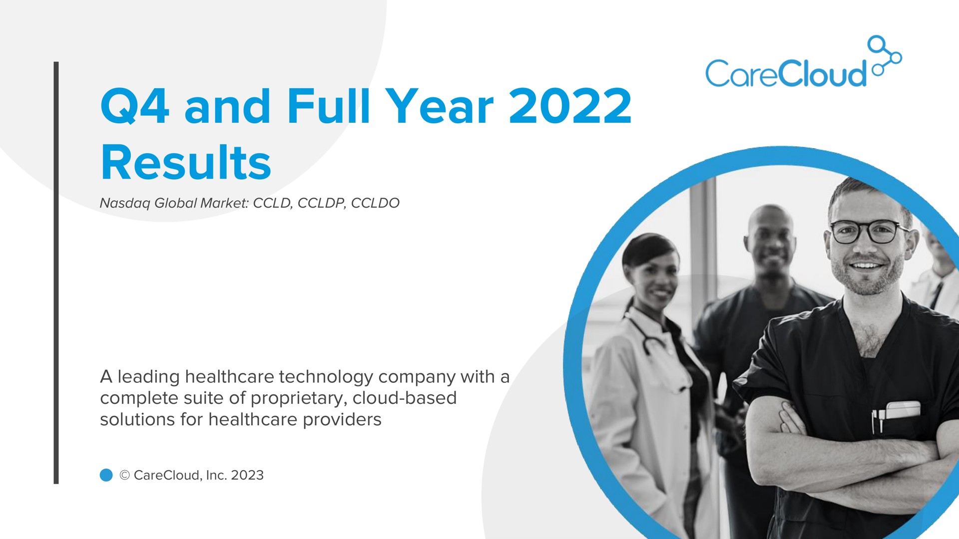 and full year results | CareCloud