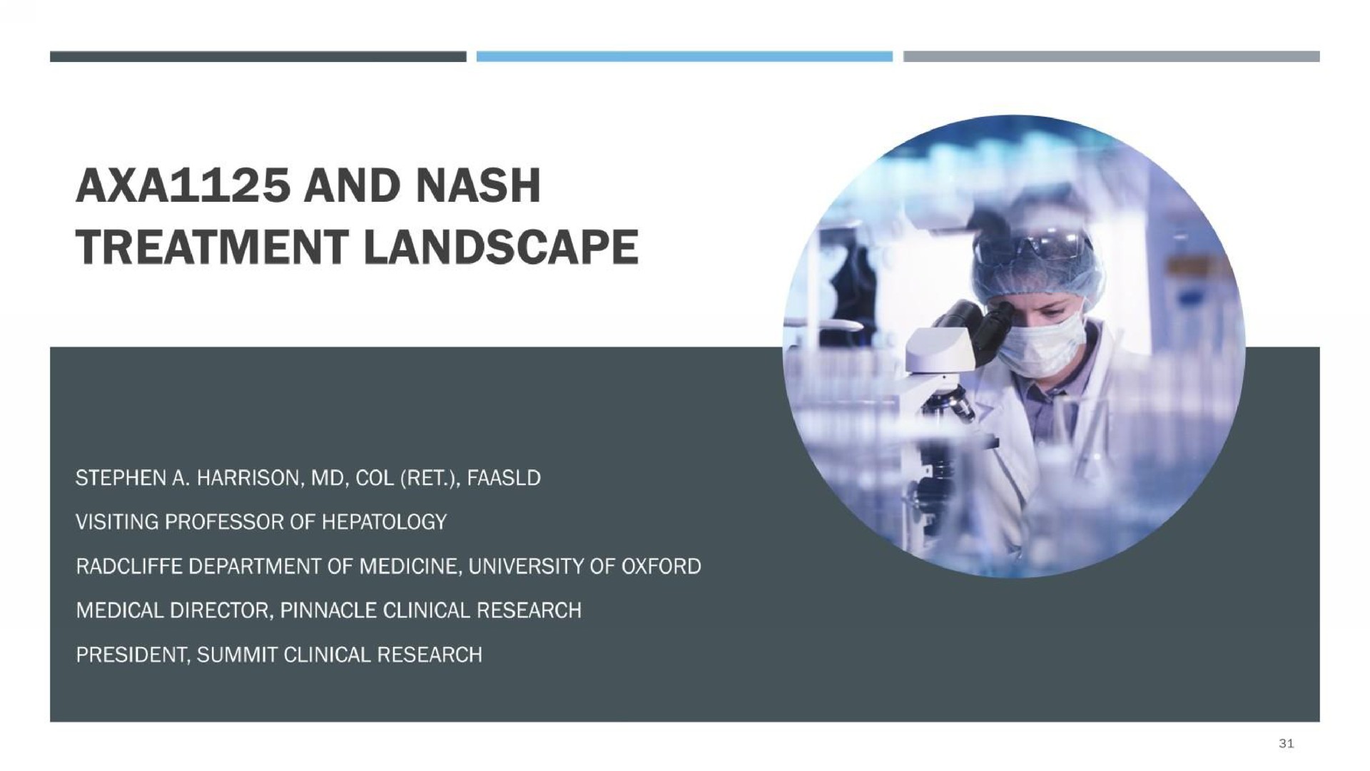 and nash treatment landscape | Axcella Health