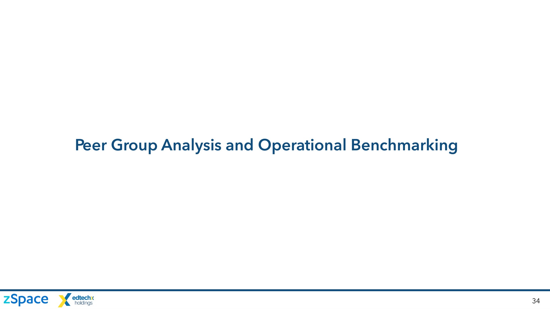 peer group analysis and operational | zSpace