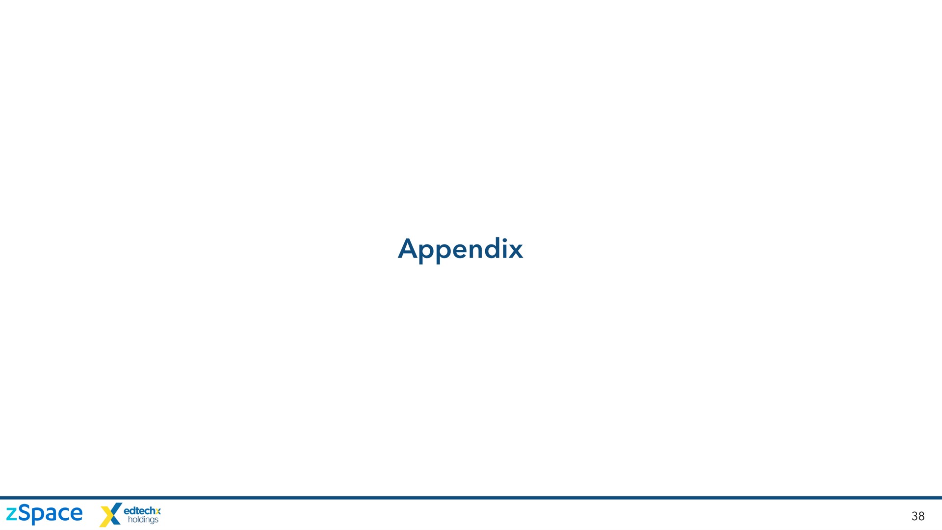 appendix | zSpace