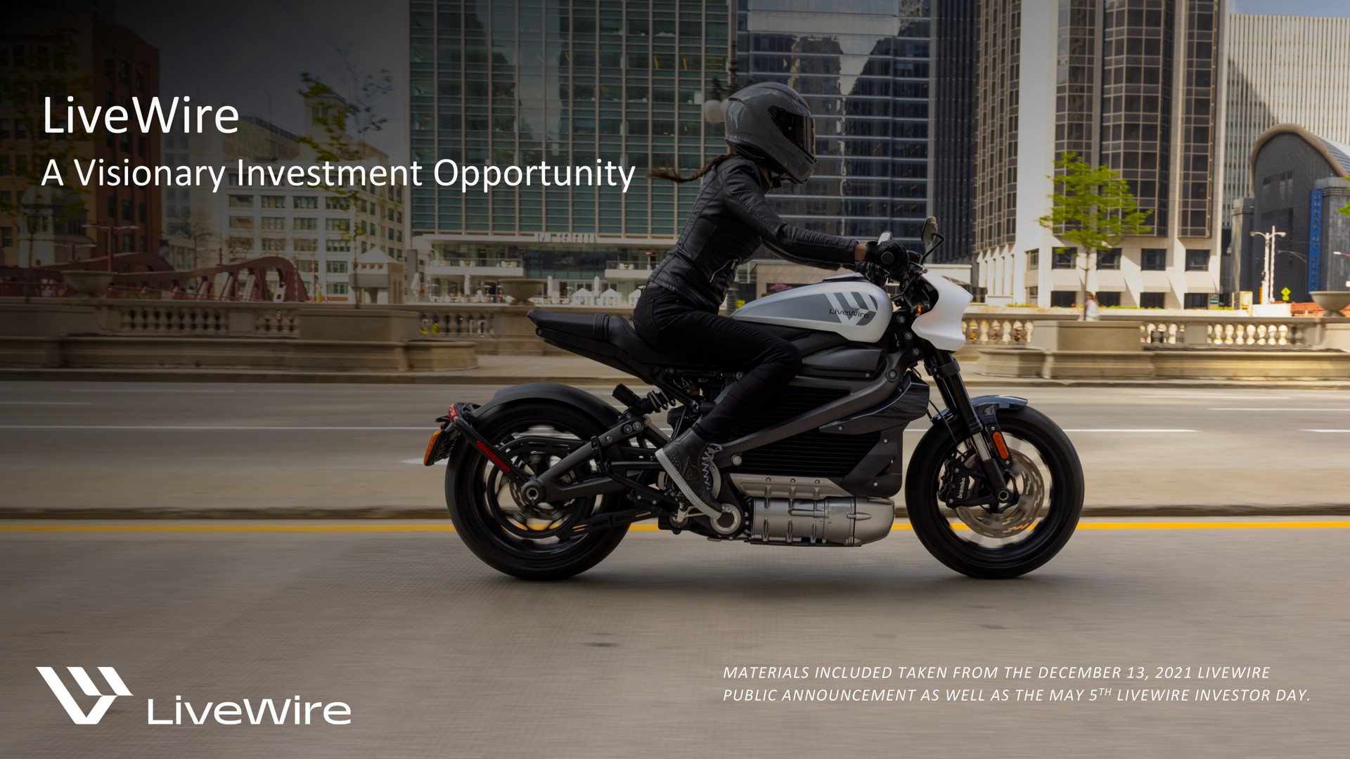 a visionary investment opportunity vile at | Harley Davidson