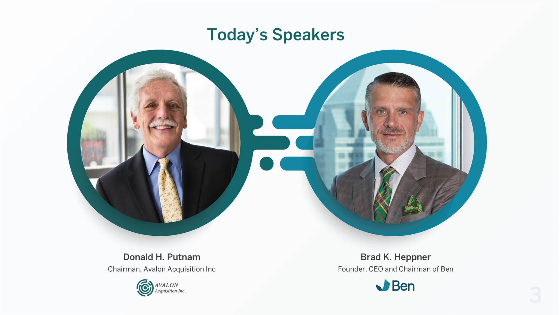 today speakers ben | Beneficient