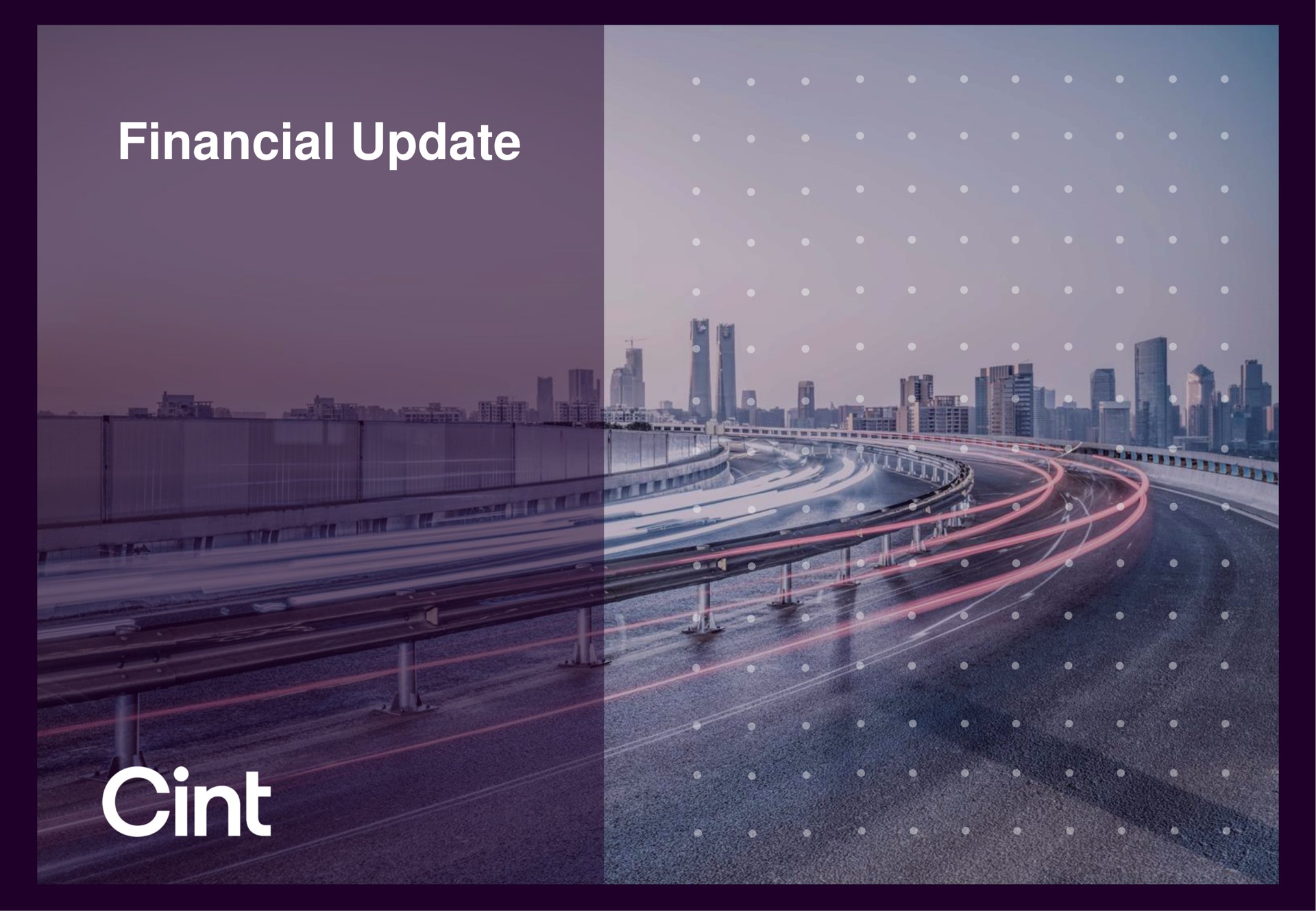 financial update | Cint Group