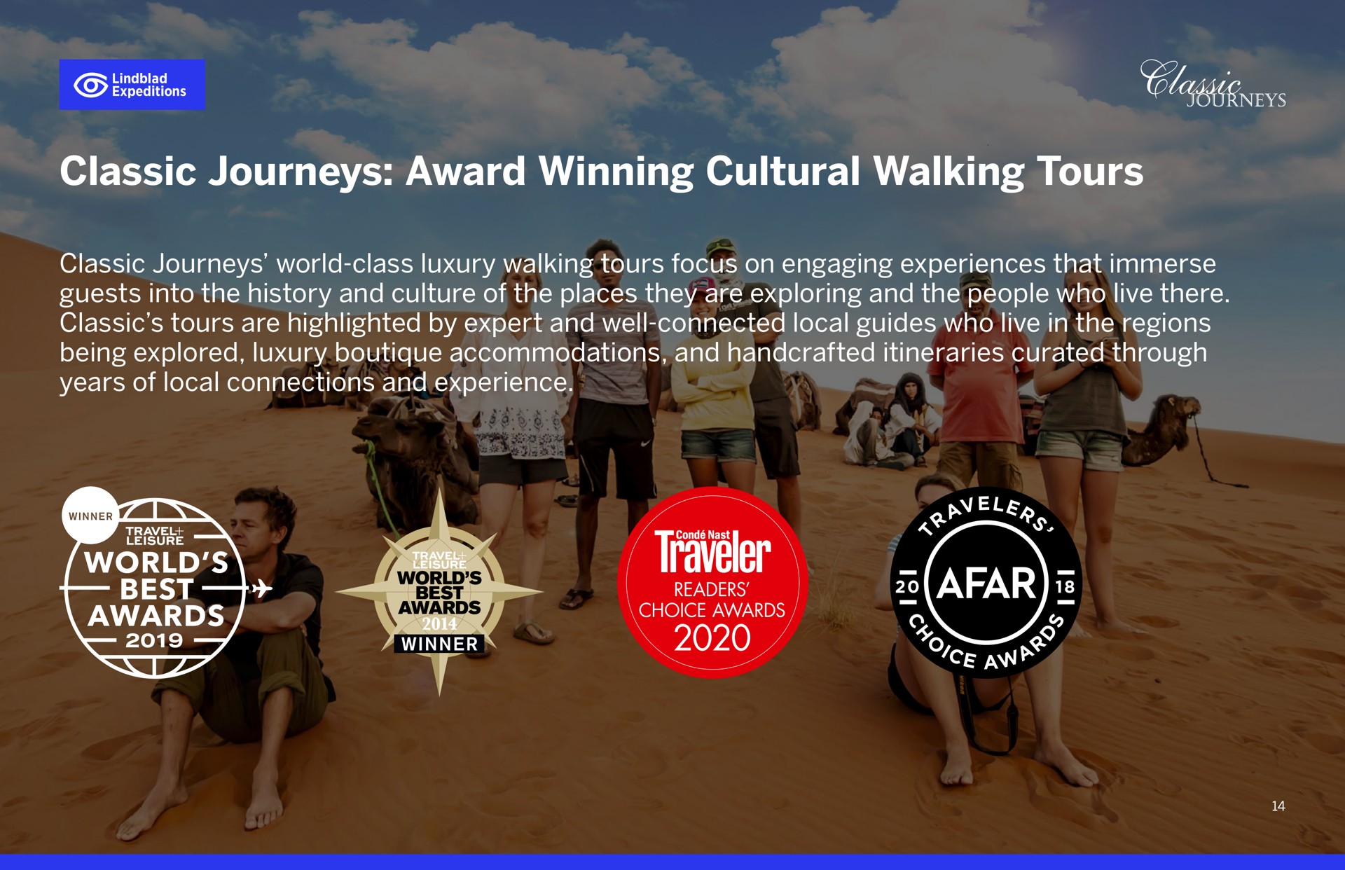 classic journeys award winning cultural walking tours | Lindblad