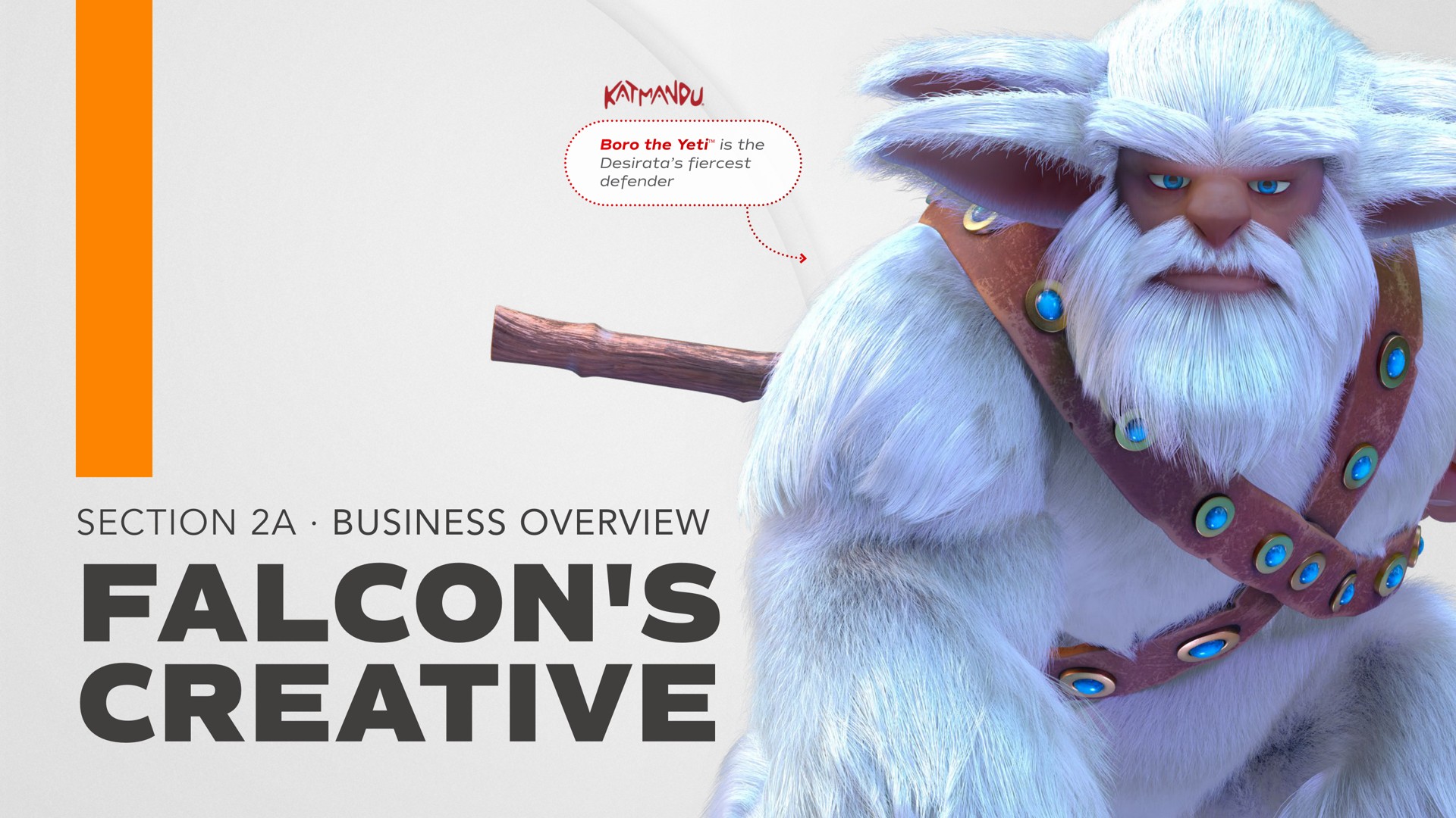 section a business overview falcon creative | Falcon's Beyond