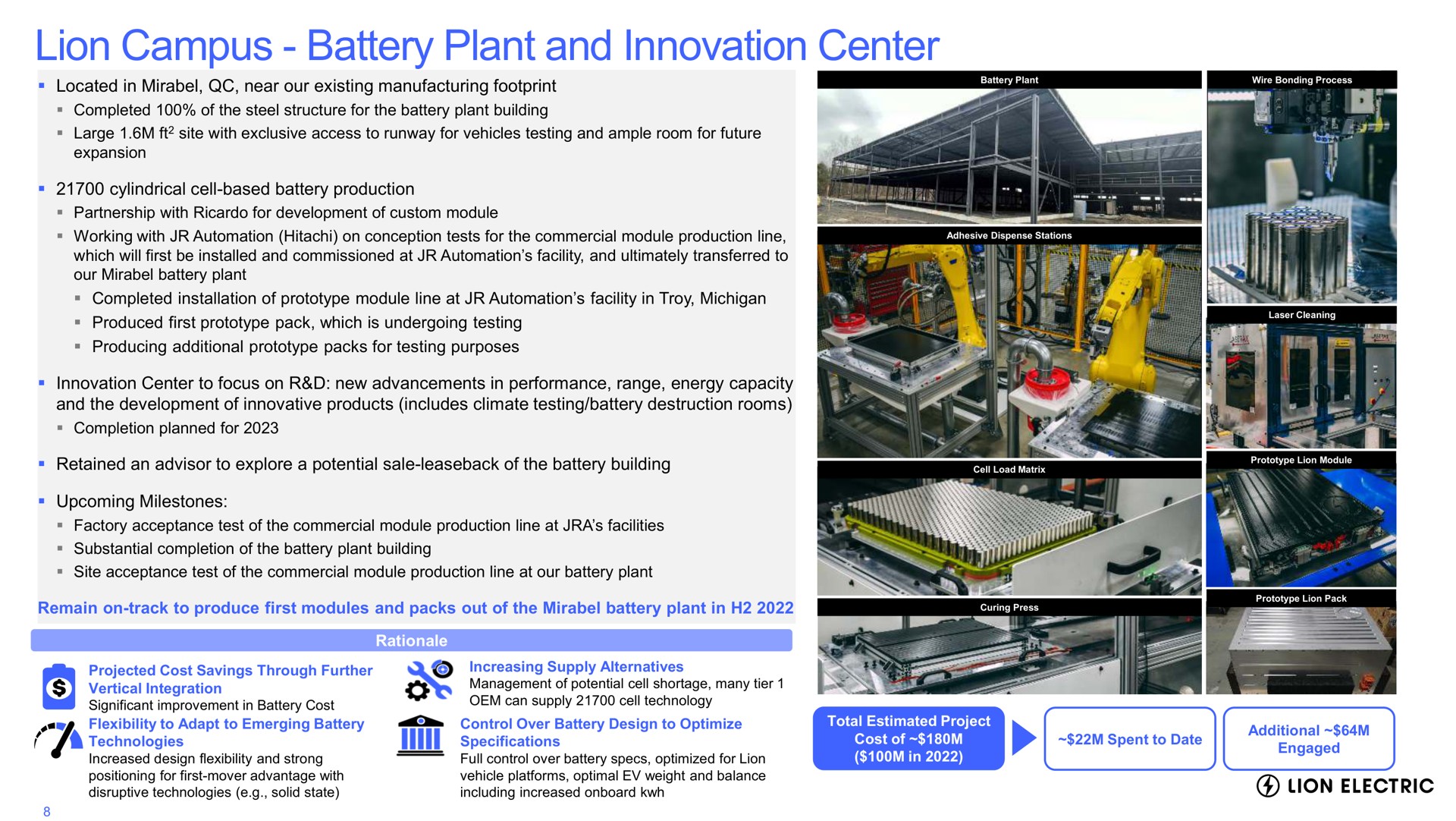 lion campus battery plant and innovation center electric | Lion Electric