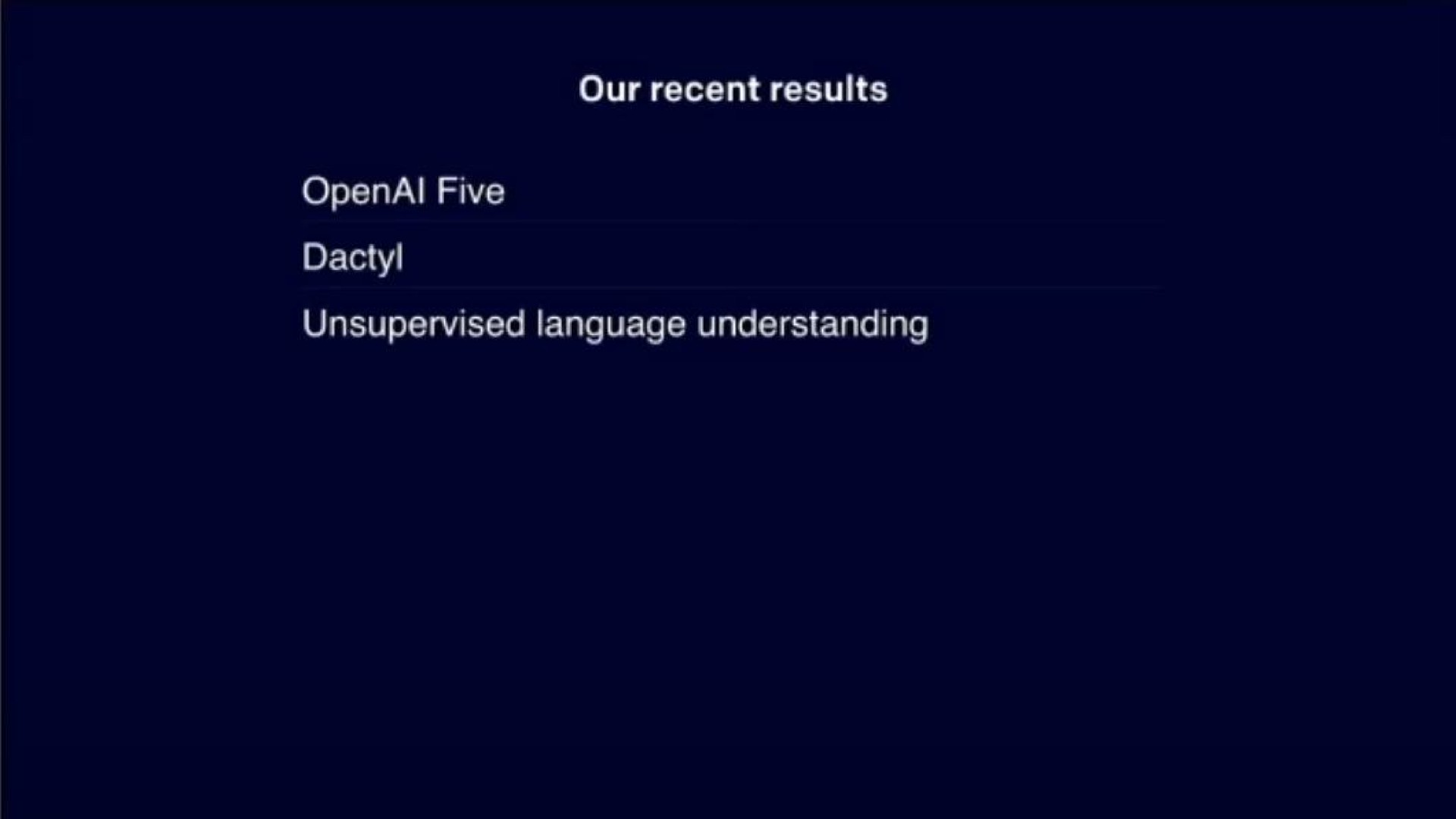 five unsupervised language understanding | OpenAI