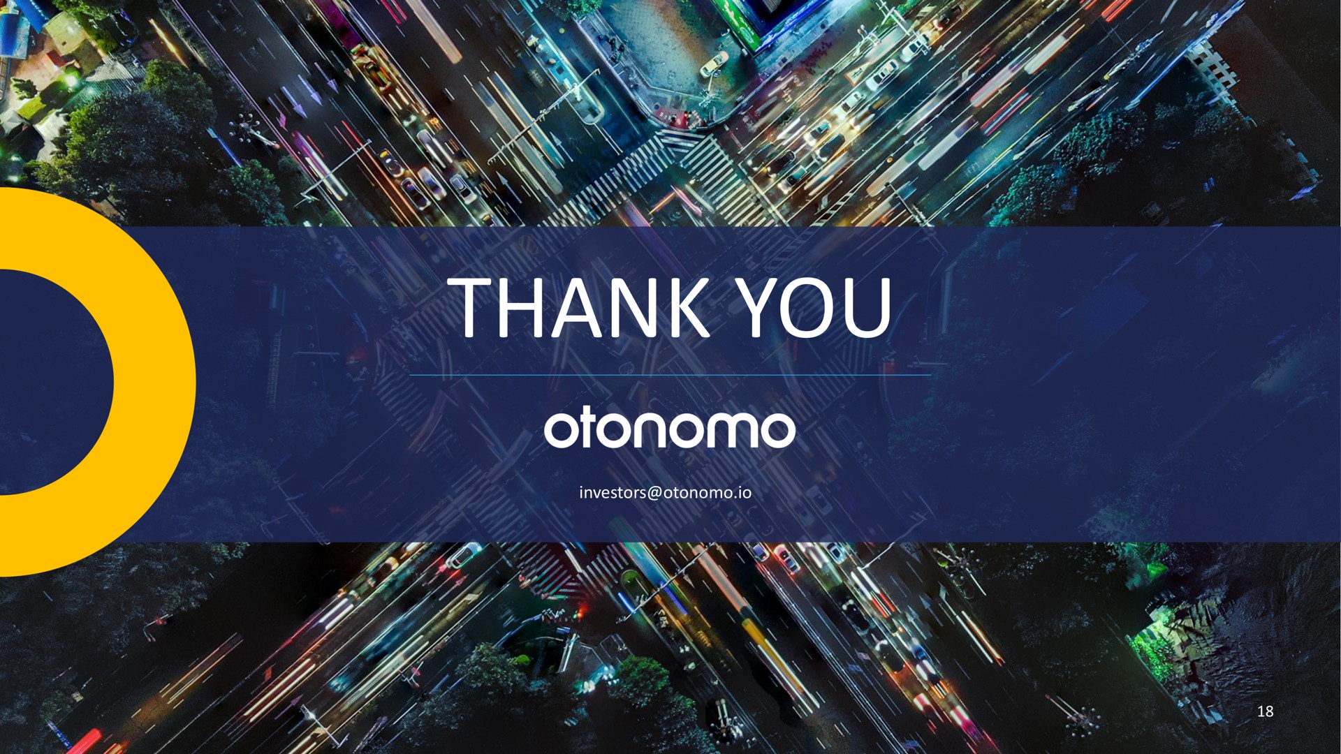 thank you | Otonomo