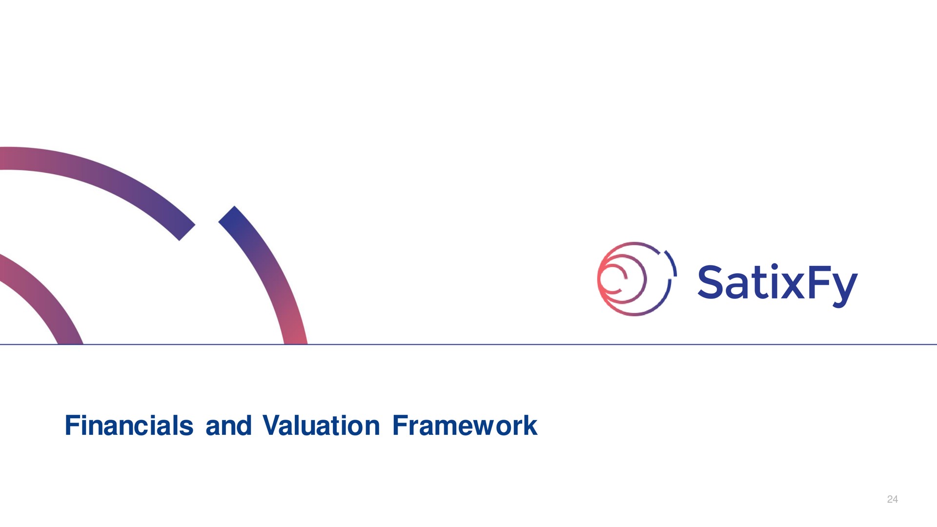 and valuation framework | SatixFy