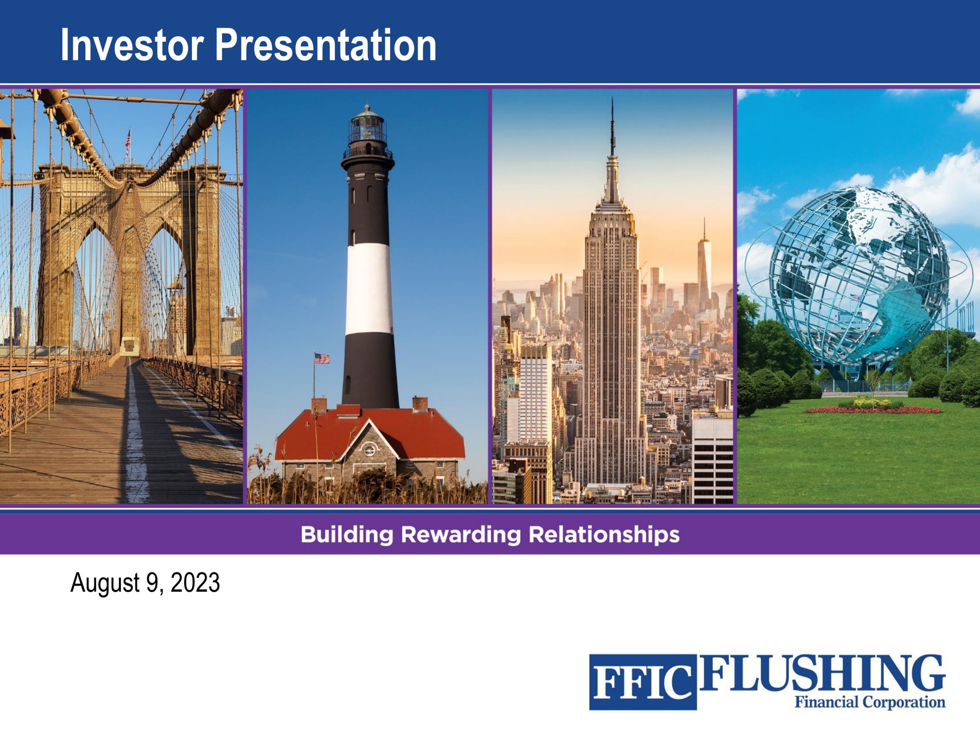 investor presentation wale flushing | Flushing Financial