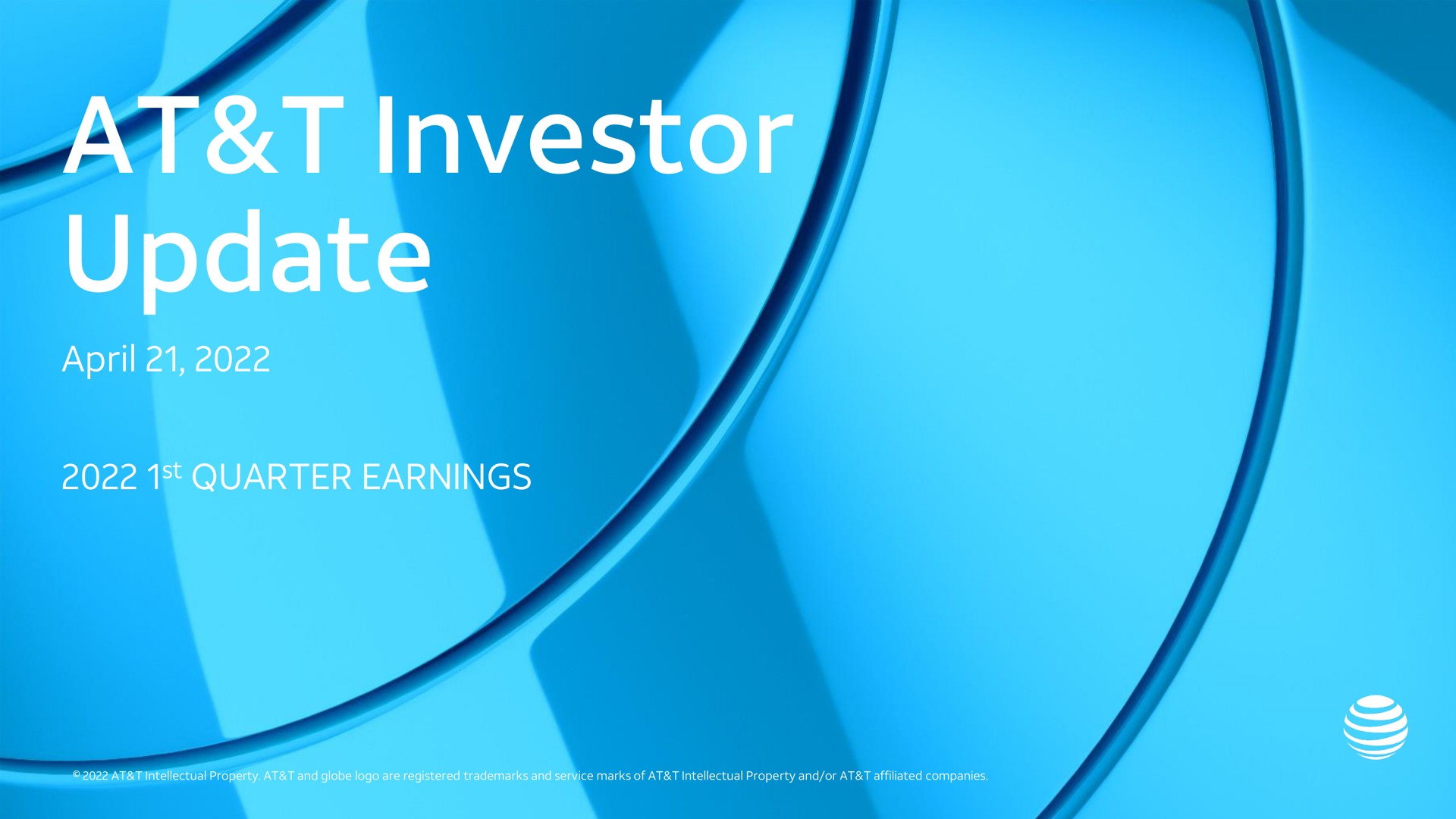 at investor update quarter earnings | AT&T