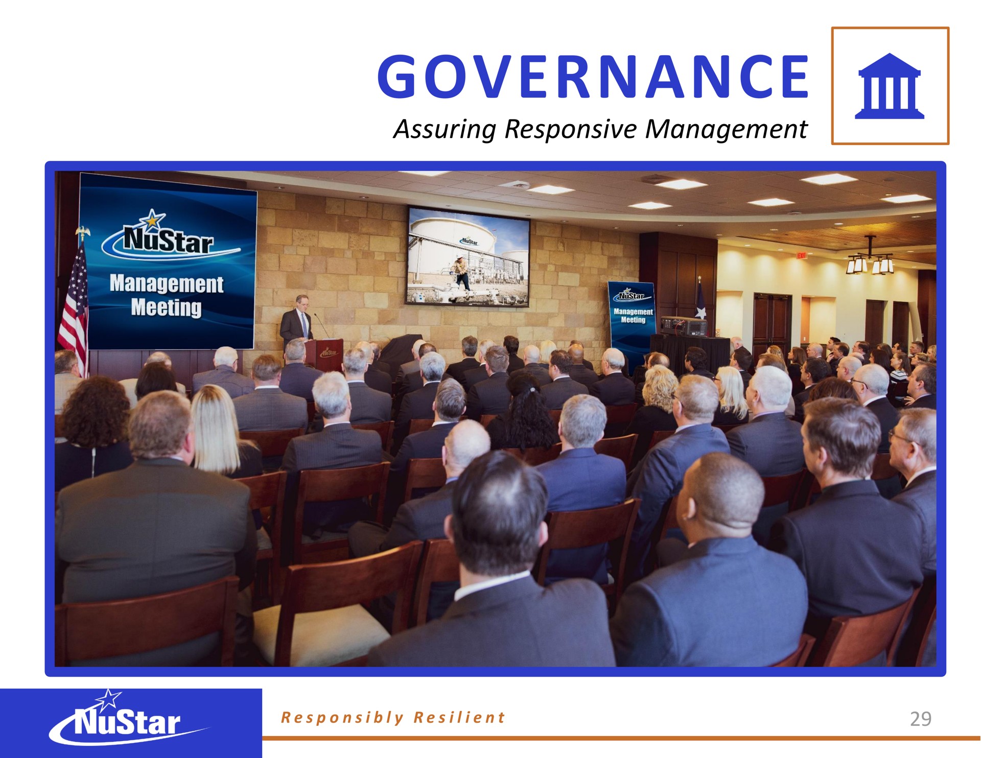 governance assuring responsive management lue a irate | NuStar Energy