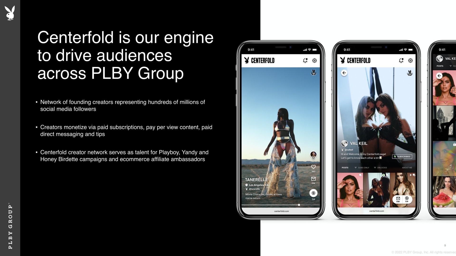 is our engine to drive audiences across group | Playboy