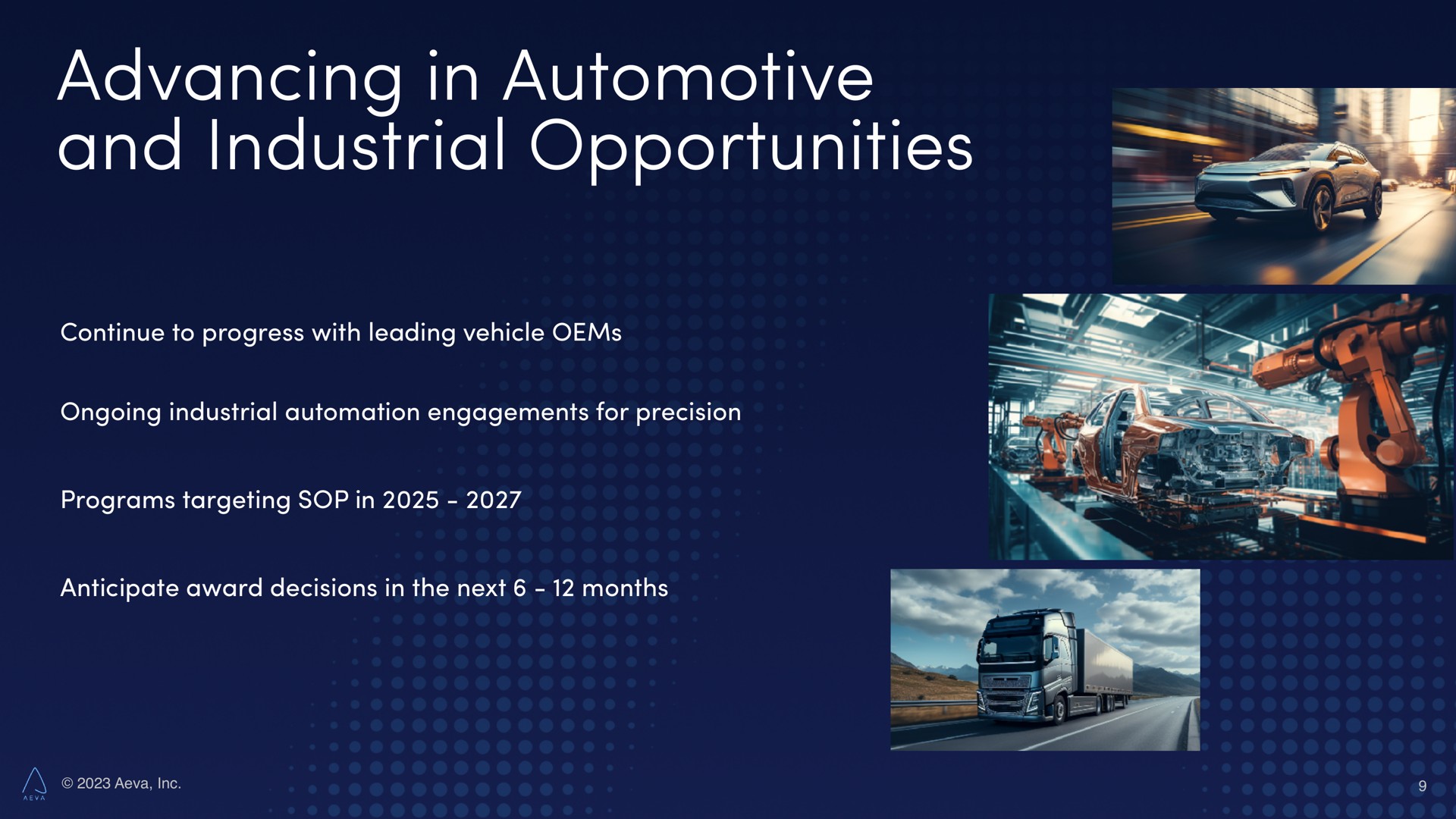 advancing in automotive and industrial opportunities | Aeva